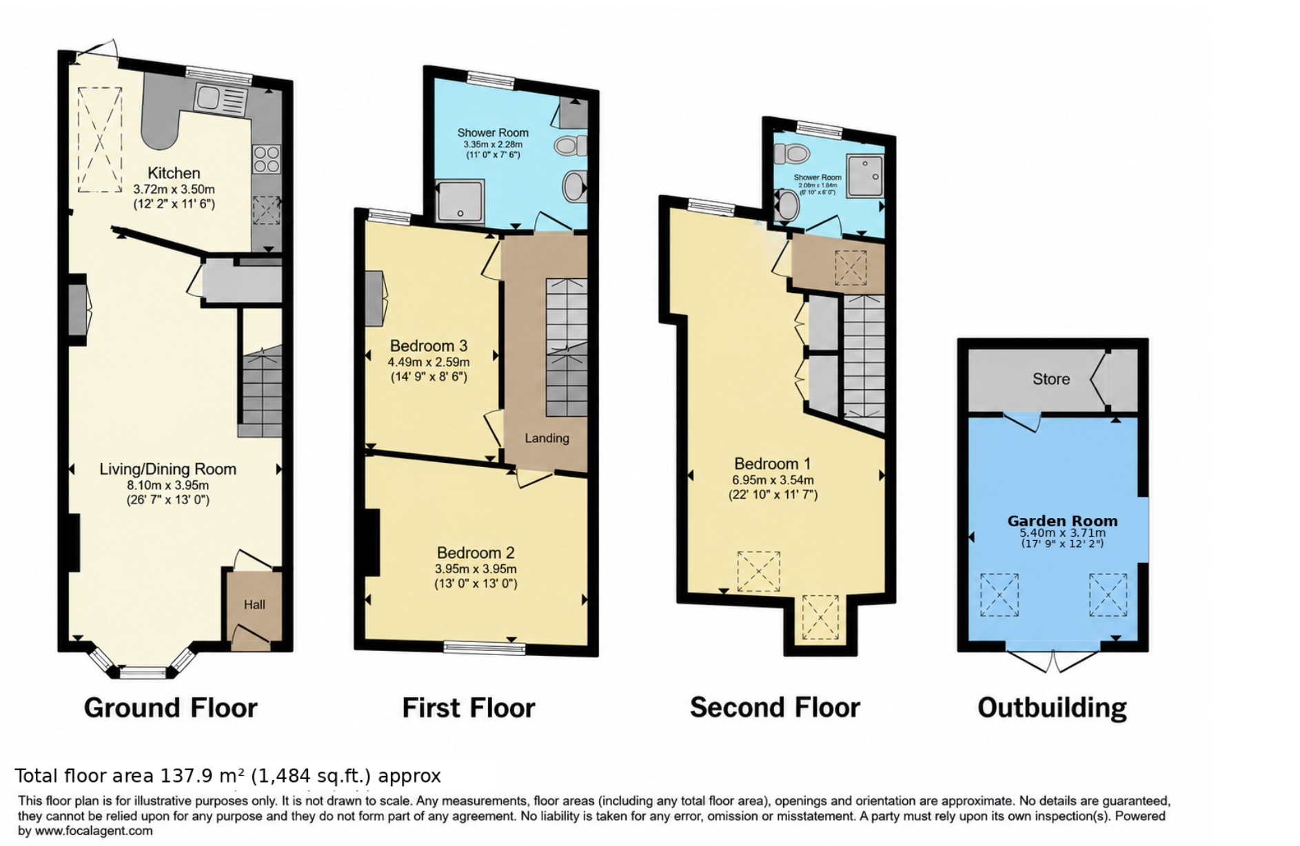 11, Victor Road, Teddington floorplan