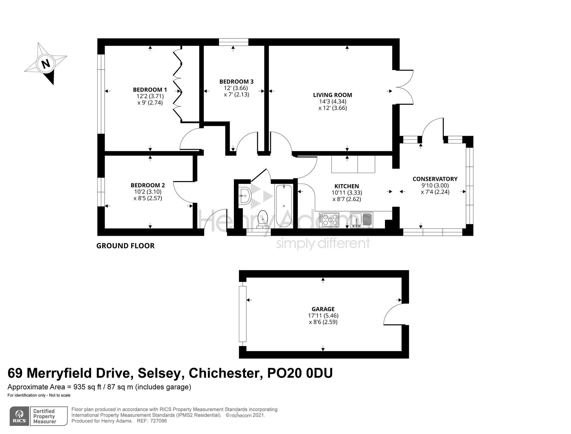 Merryfield Drive, Selsey PO20, 3 bedroom detached bungalow for sale 58740604 PrimeLocation