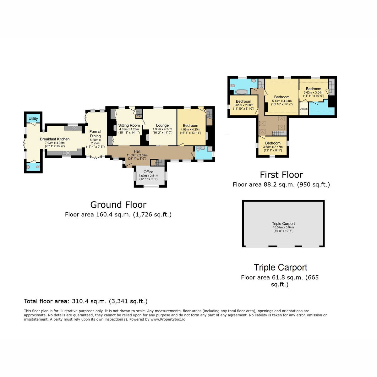 5, Stareton Lane, Nr Kenilworth floorplan