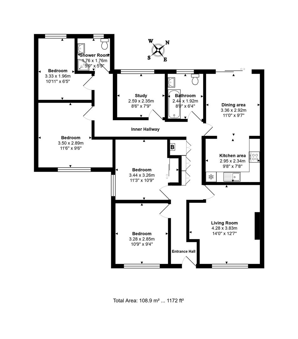 63, Vegal Crescent, Englefield Green floorplan