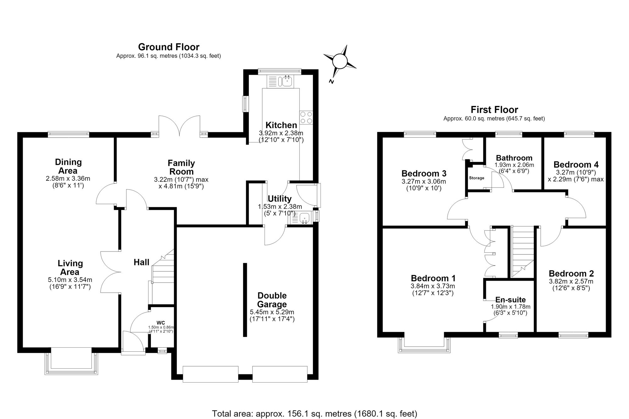 58 Petersham Drive, Warrington floorplan