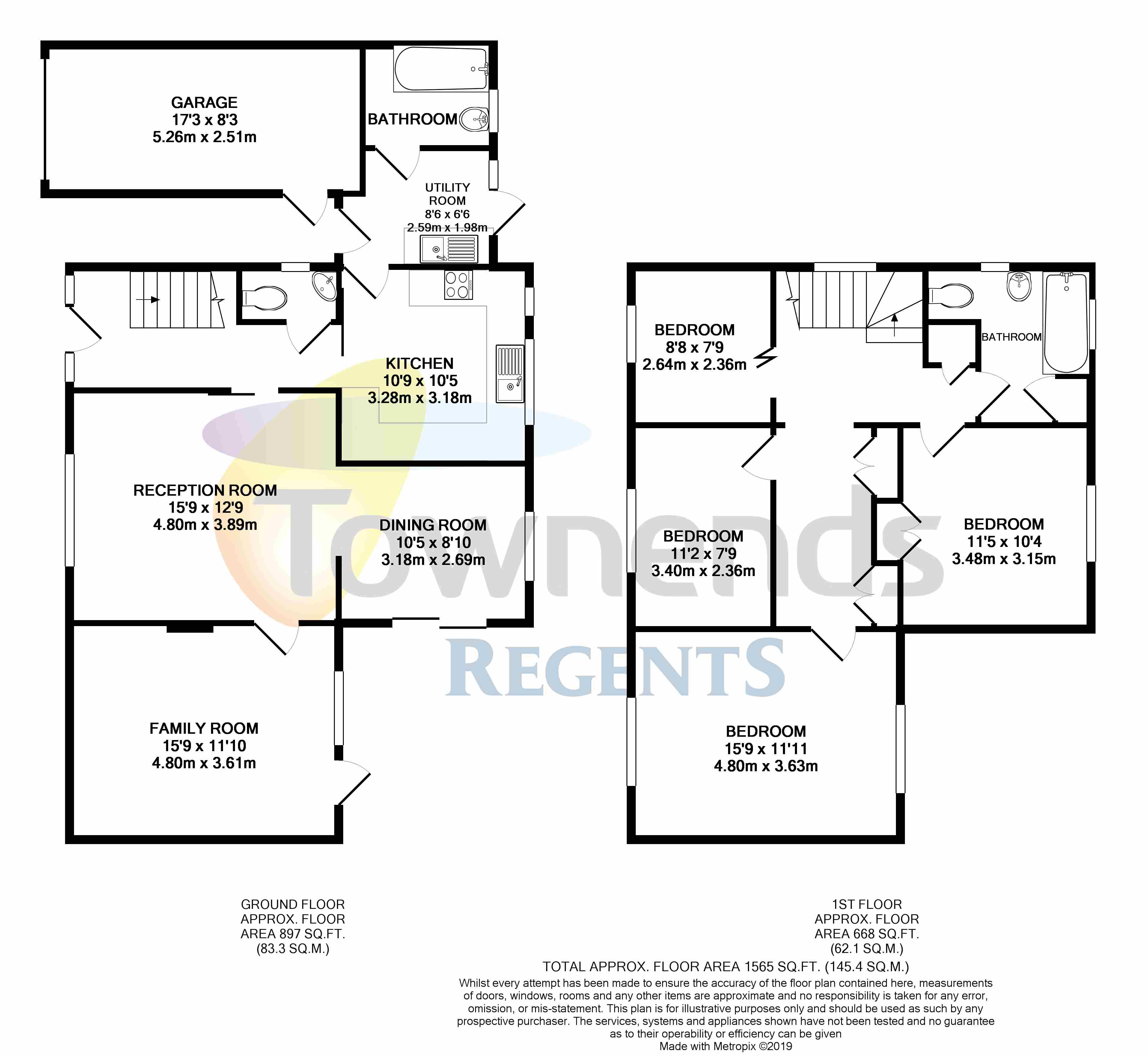 4 Bedrooms Detached house for sale in Northcroft Gardens, Englefield Green, Surrey TW20