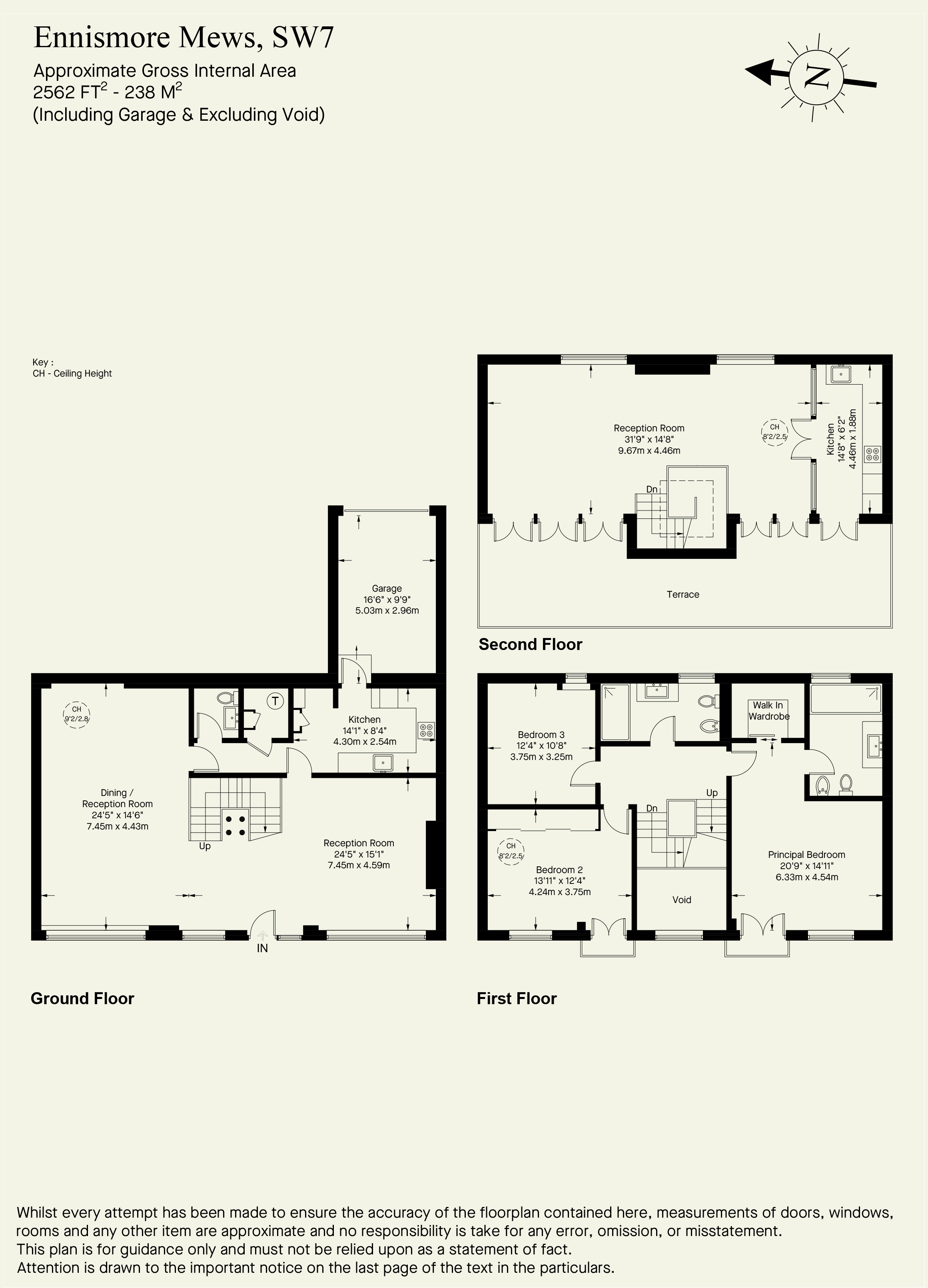 14, Ennismore Mews, London floorplan