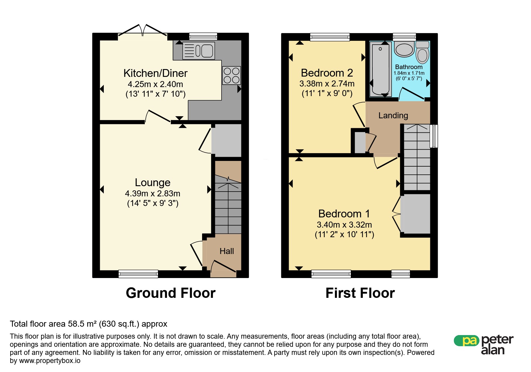 4, Summerhill Close, Cardiff floorplan