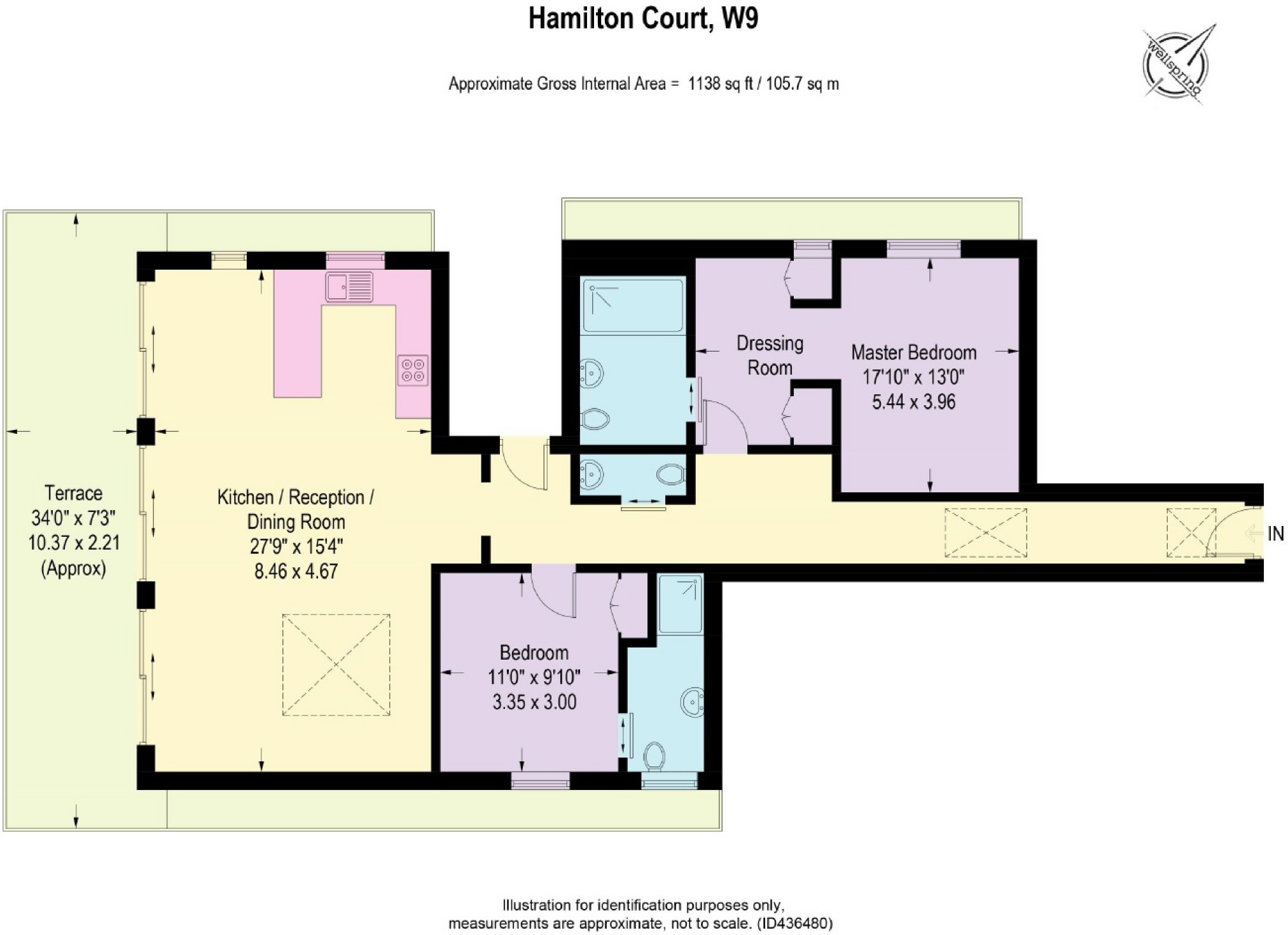 2 Bedrooms Flat for sale in Hamilton Court, Maida Vale, London W9