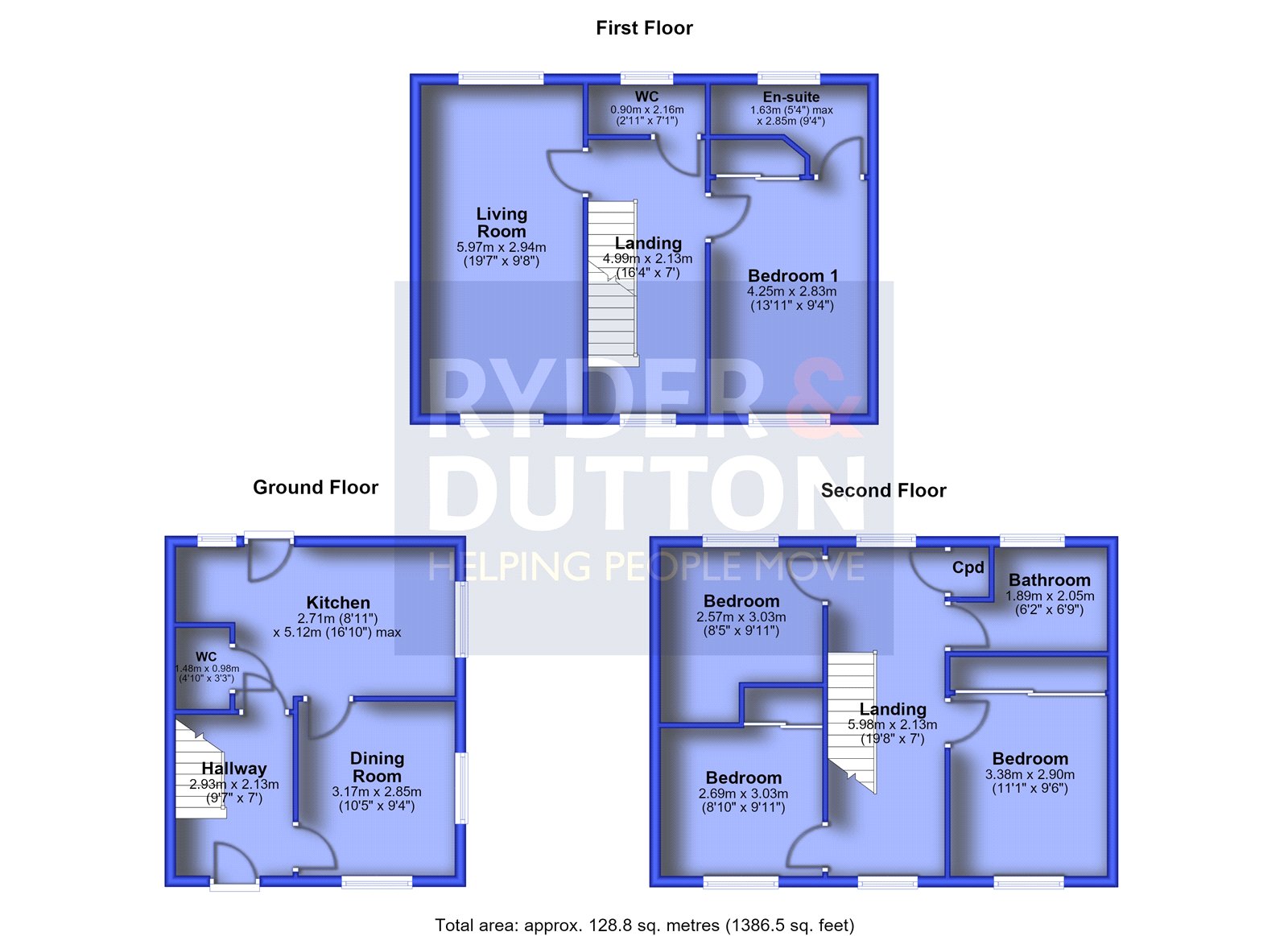 10, Naden View, Rochdale floorplan