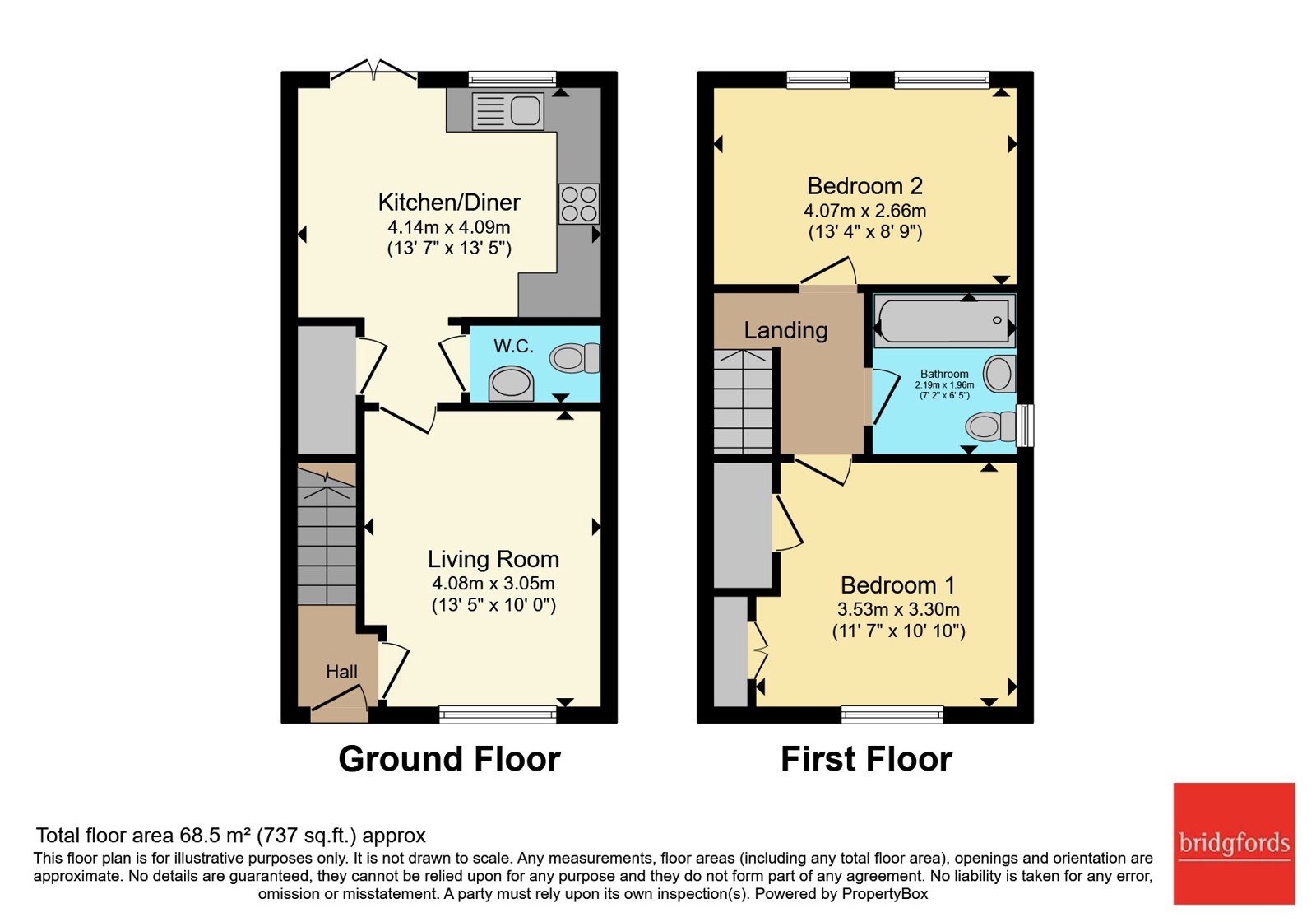 1b, Acacia Road, Lancashire floorplan