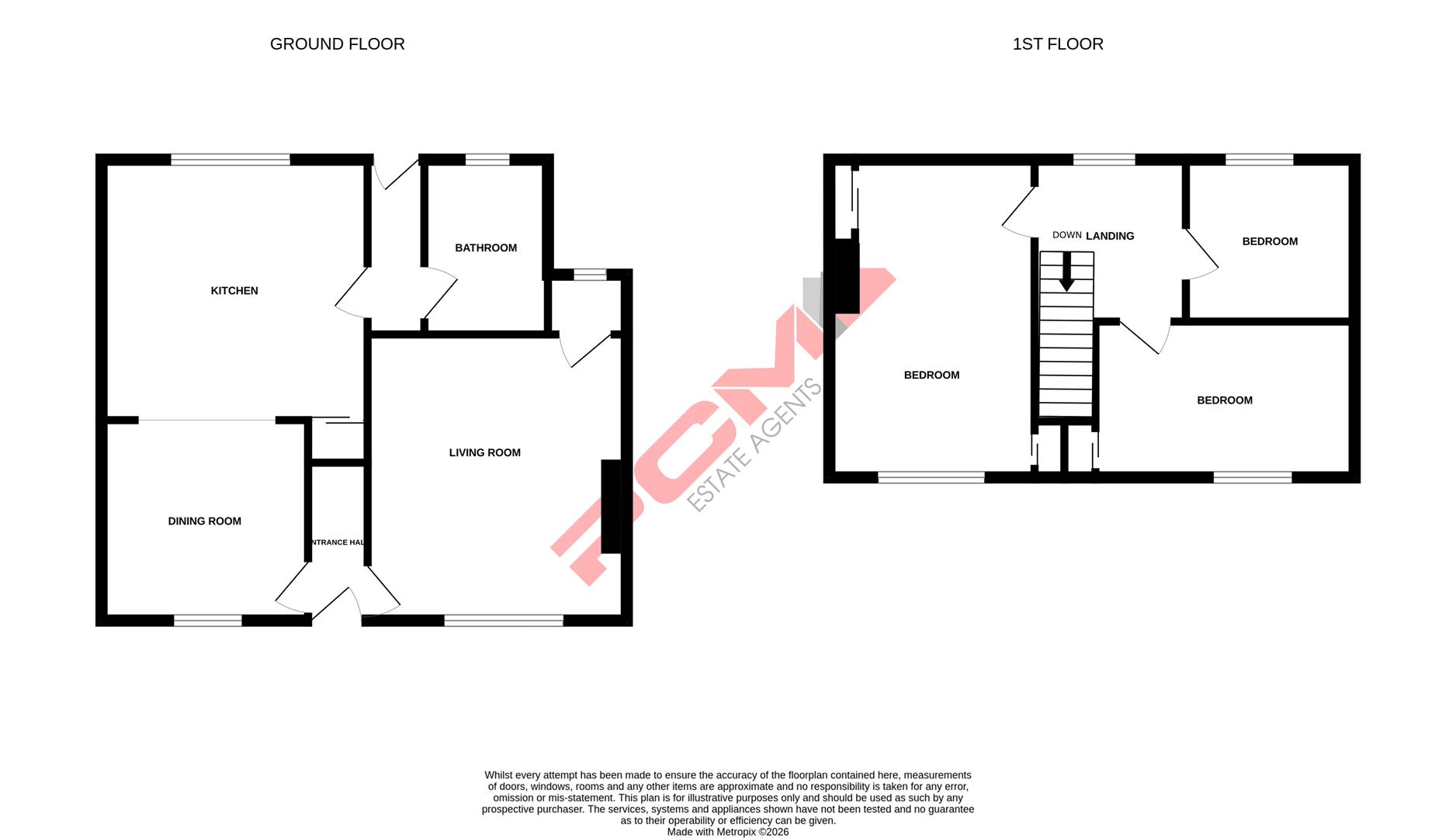 24, Wellington Gardens, Battle floorplan