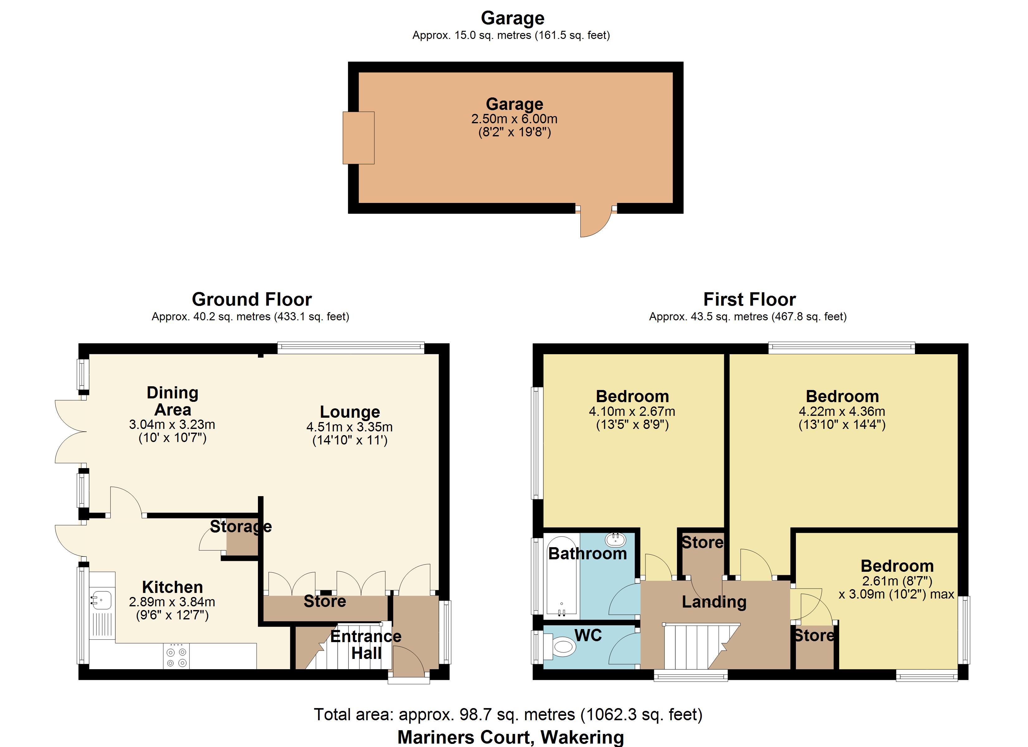 1, Mariners Court, Southend-on-Sea floorplan