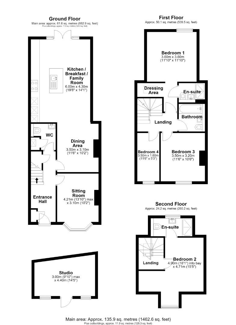 21, Alpha Road, Cambridge floorplan