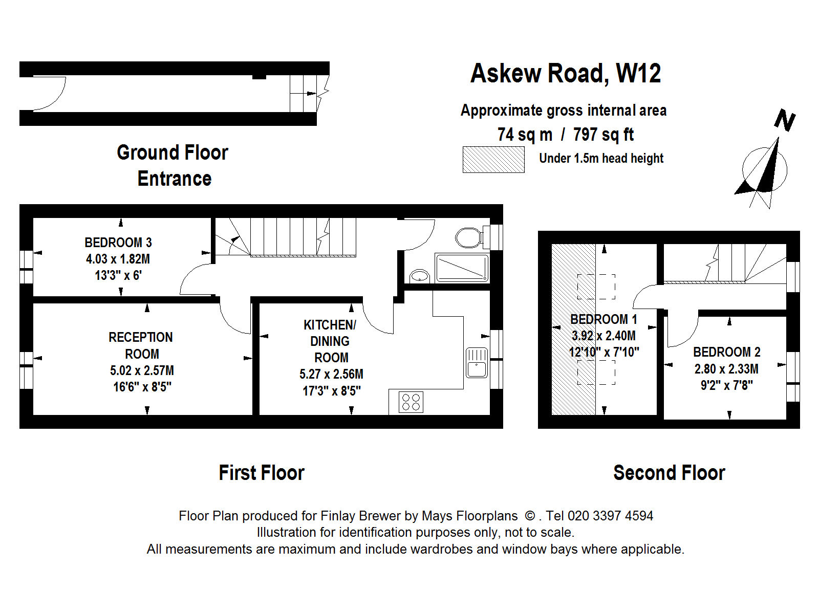 4 Bedrooms Flat to rent in Askew Road, London W12