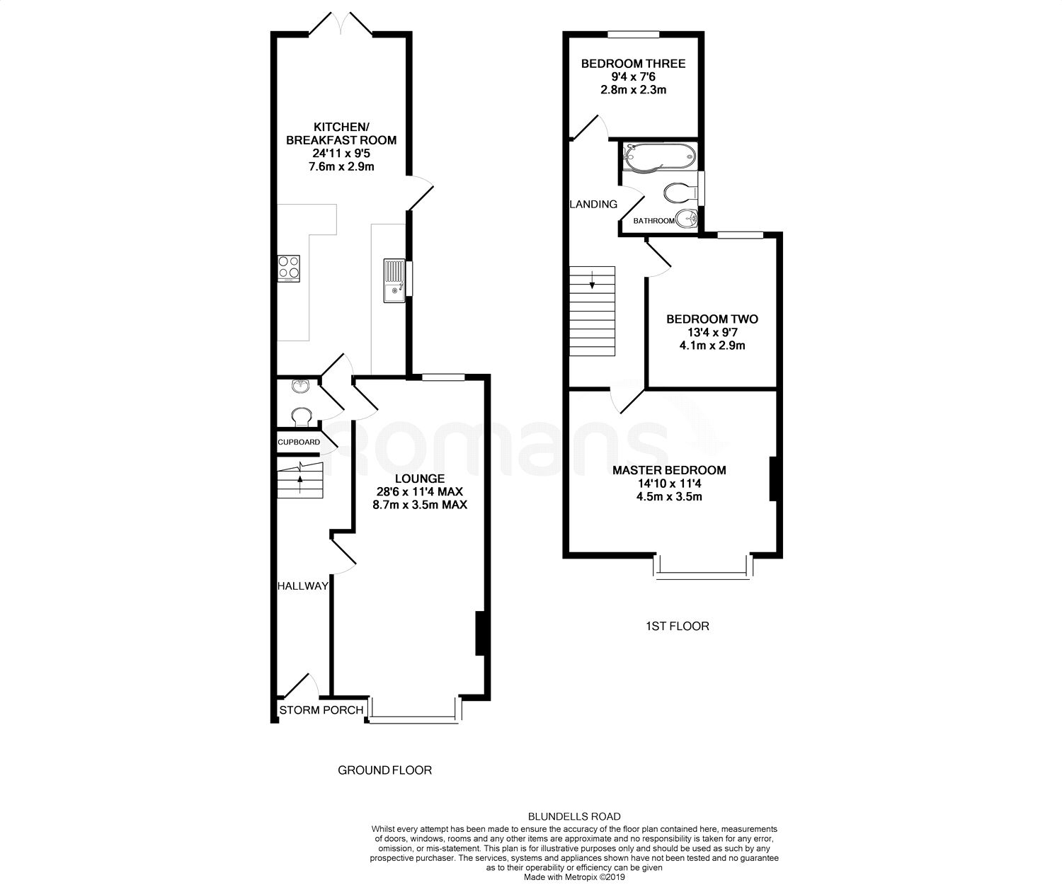 3 Bedrooms Semi-detached house for sale in Blundells Road, Tilehurst, Reading RG30