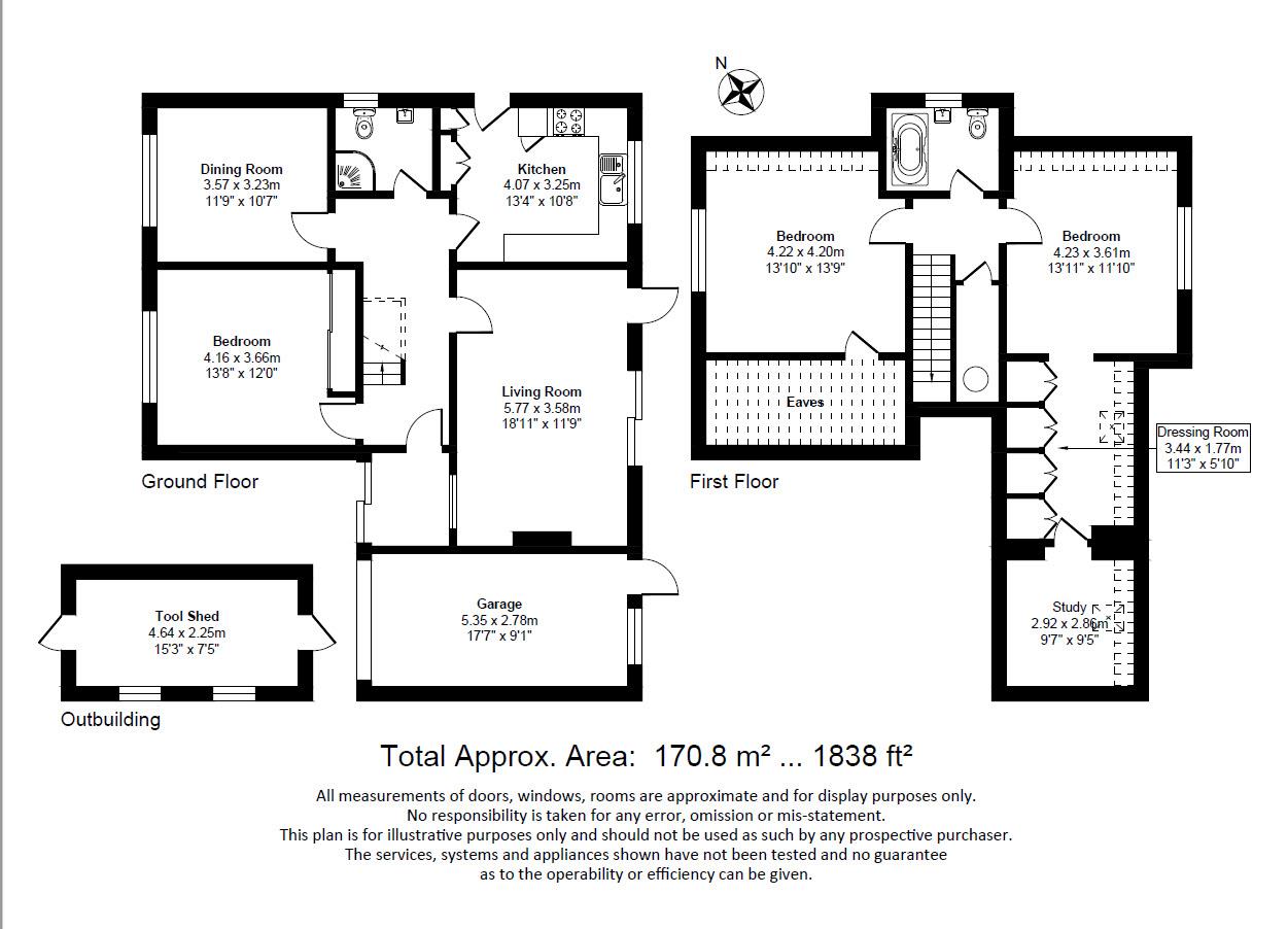 21, Yew Tree Gardens, Hereford floorplan