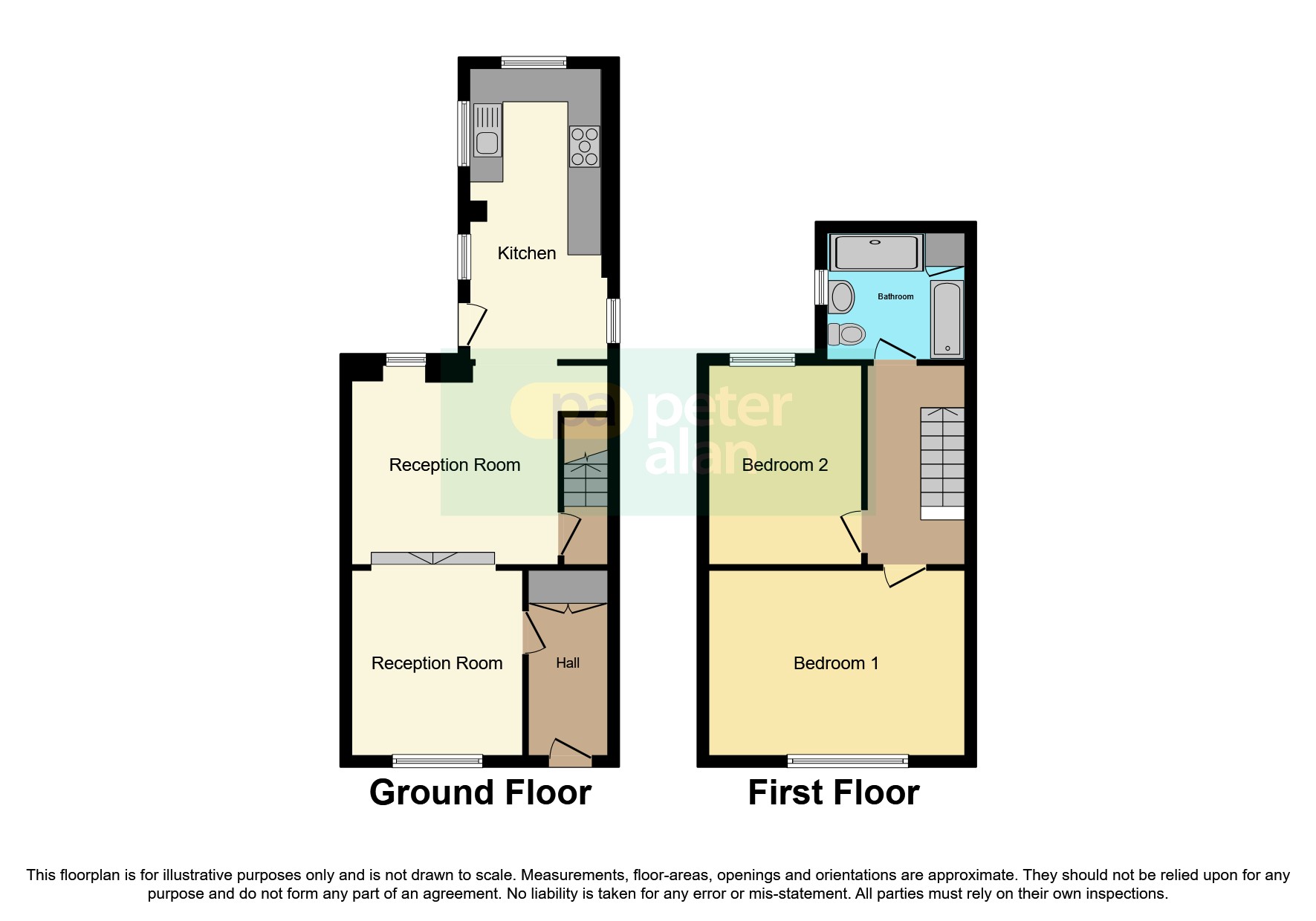 Ralph Street, Trallwn, Pontypridd CF37, 2 bedroom end terrace house for