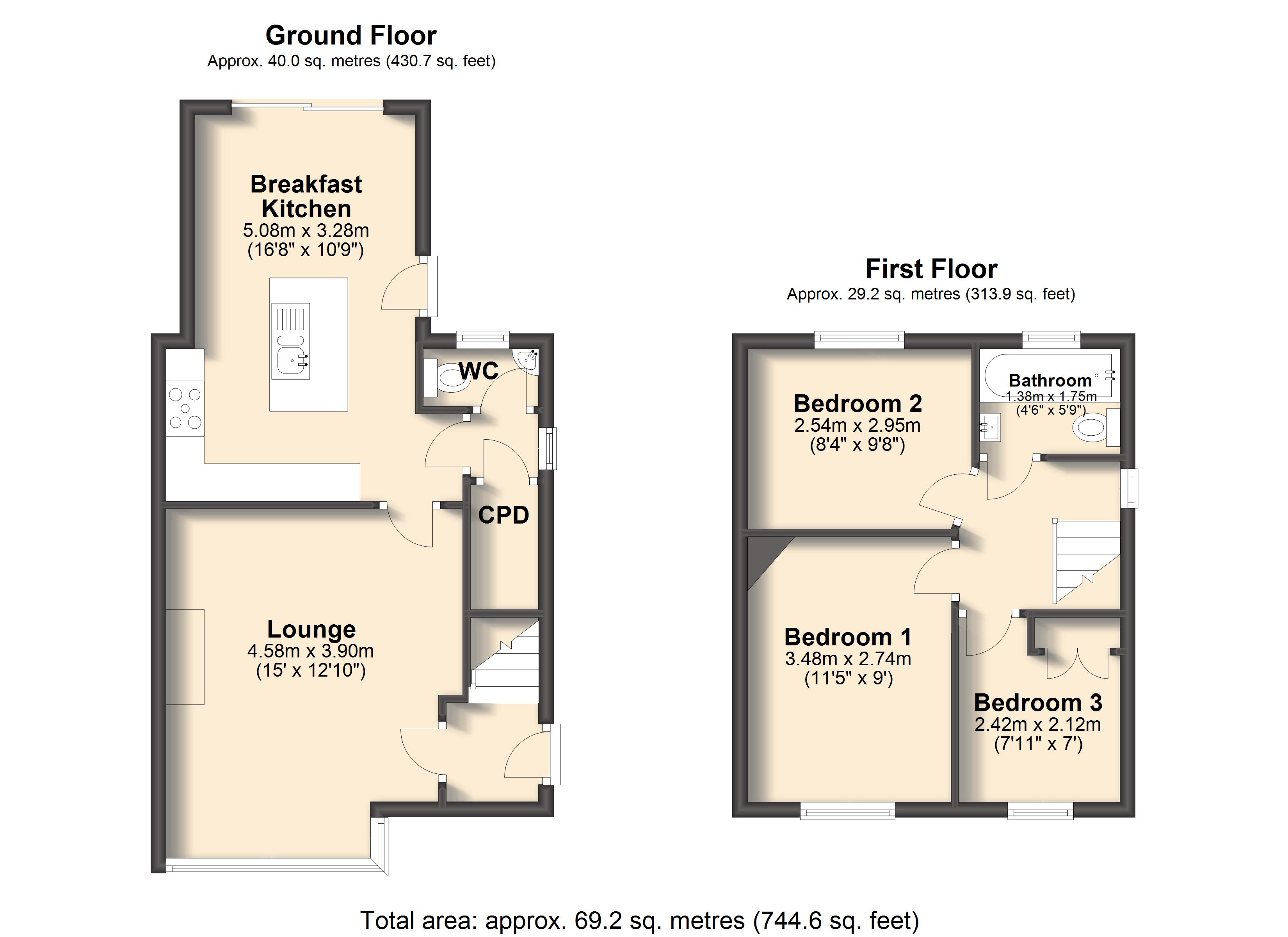 3 Bedrooms Semi-detached house for sale in Ridgehill Avenue, Sheffield S12