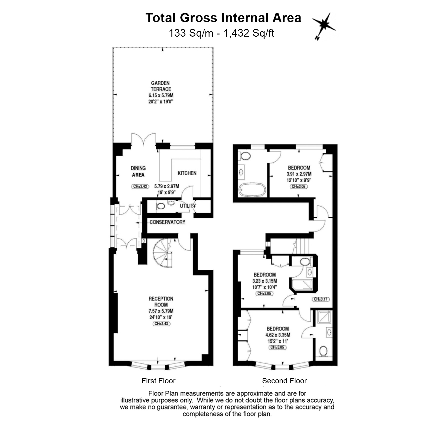 Flat 1, 16, Henrietta Street, Covent Garden floorplan