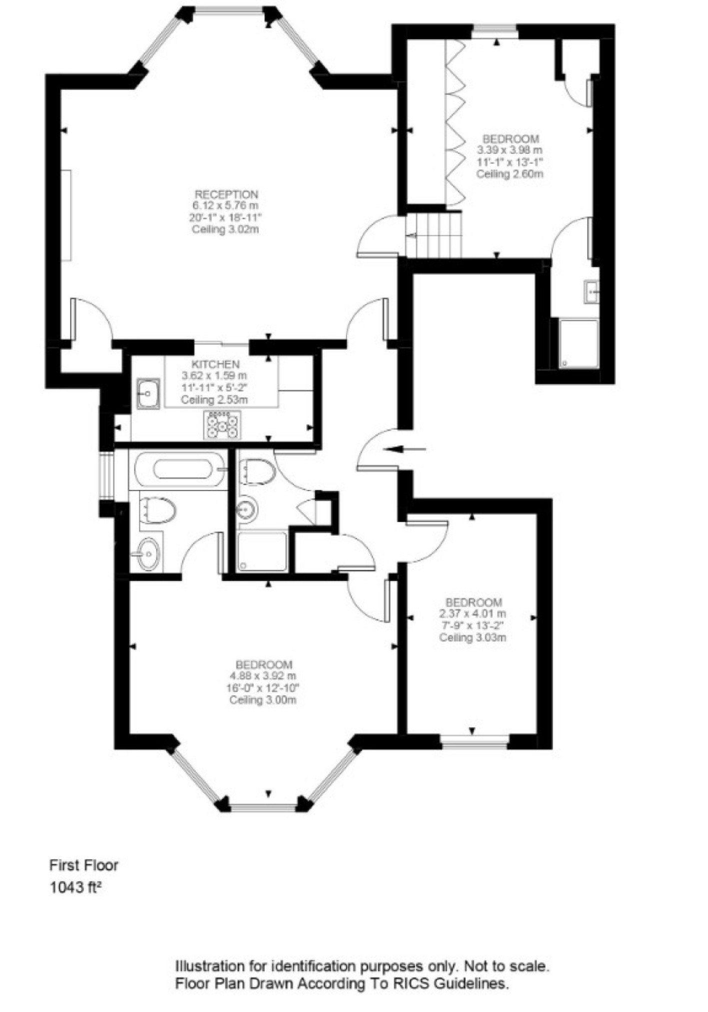 Redcliffe Gardens, London floorplan
