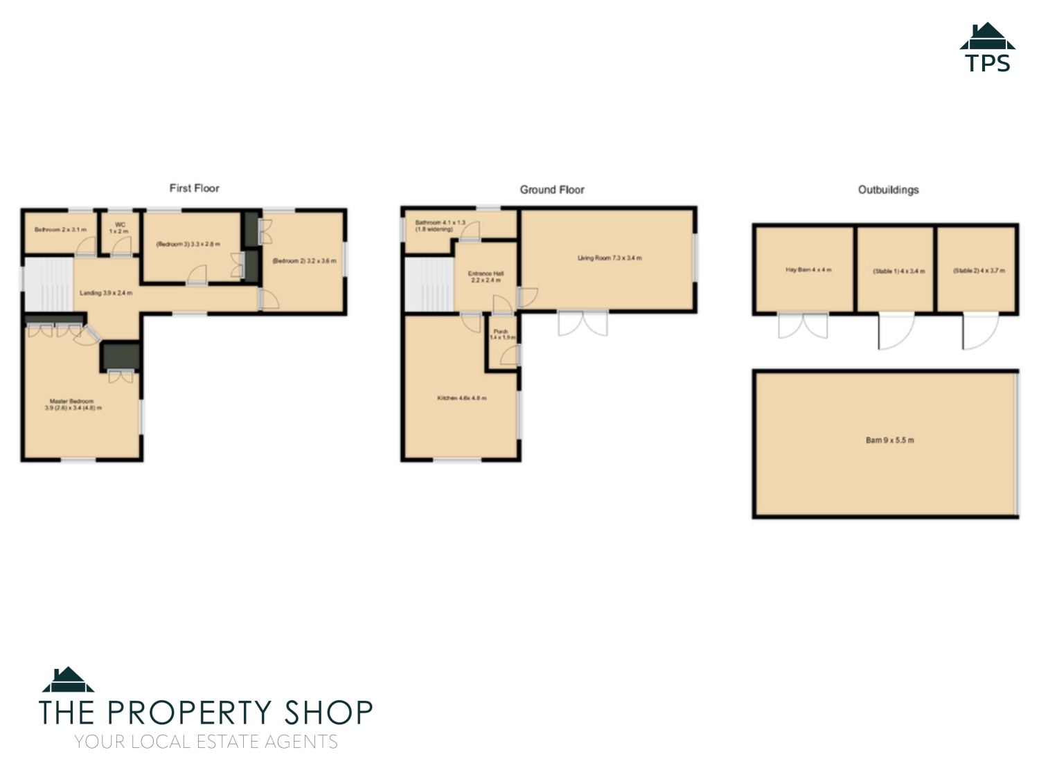 Watermeadows, Halgavor Lane, Bodmin floorplan