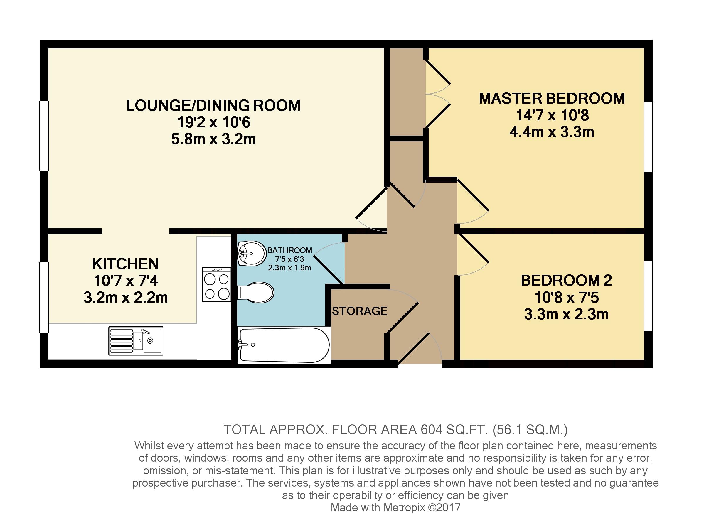 Montana Close, Sanderstead, South Croydon CR2, 2 bedroom flat to rent