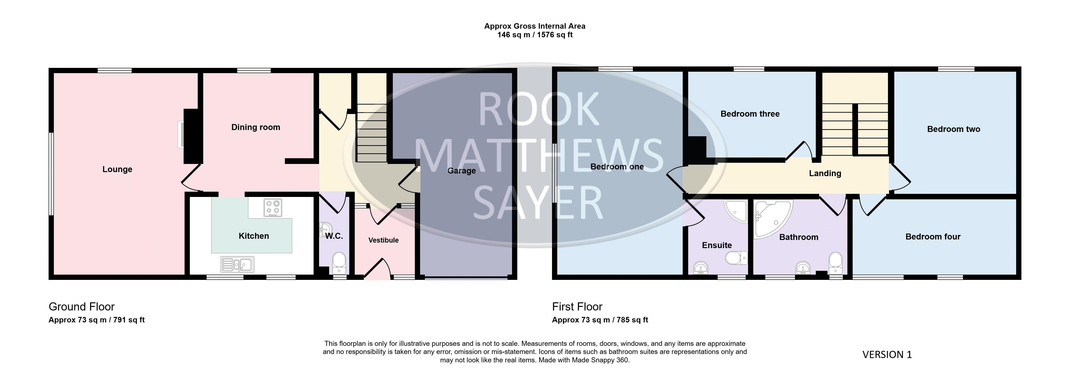 1, Farm Court, Morpeth floorplan