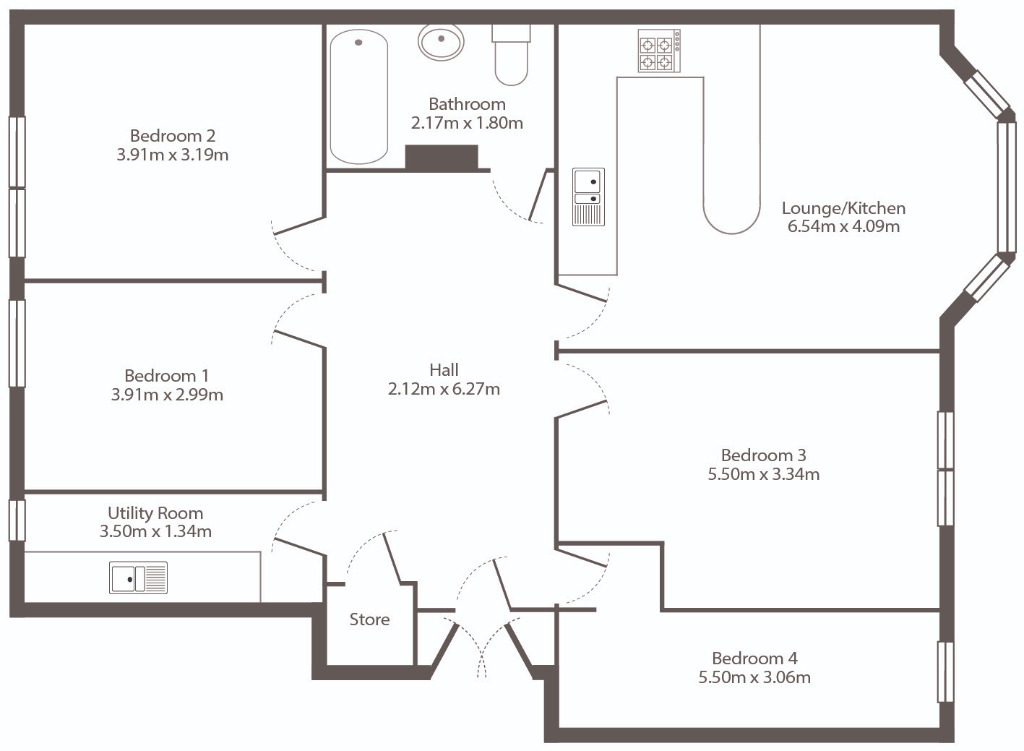 Cranworth Street, Hillhead, Glasgow, G12 8AF, Glasgow floorplan