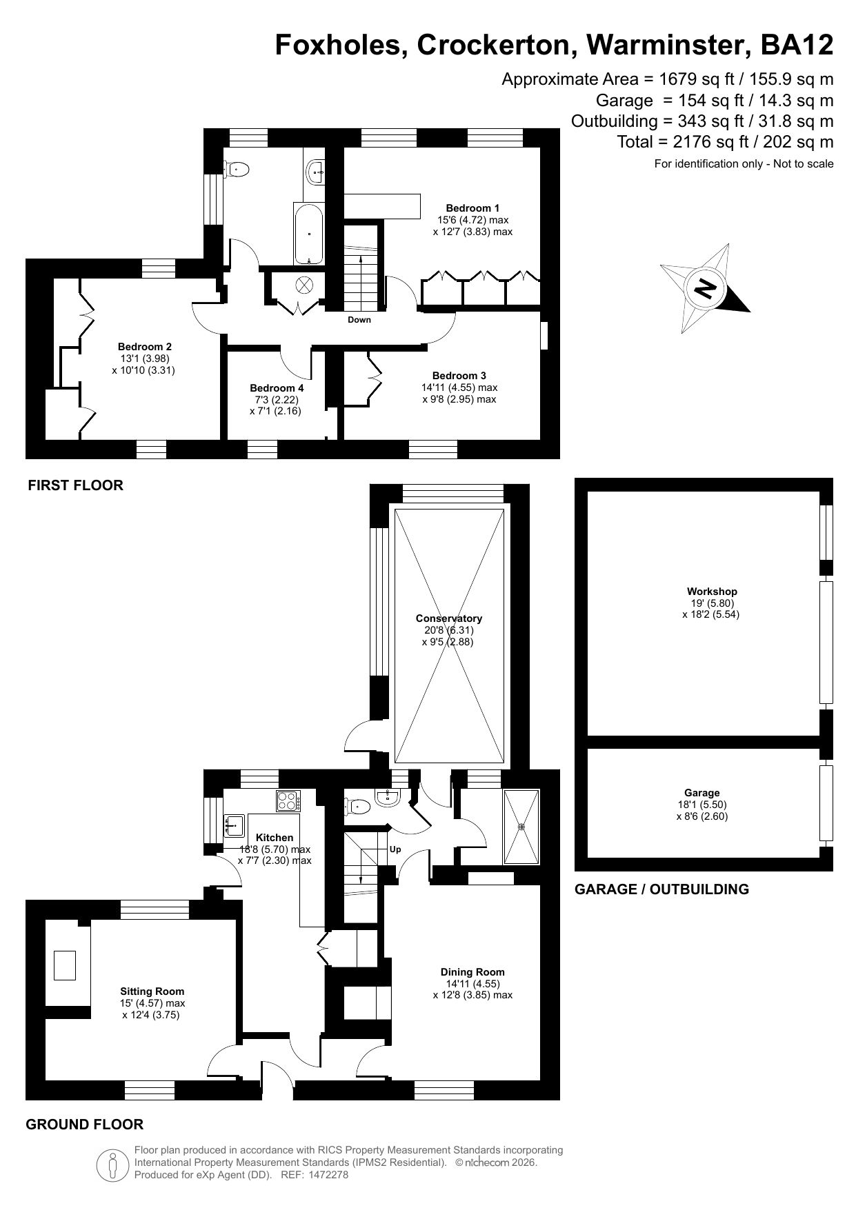 135, Foxholes, Warminster floorplan