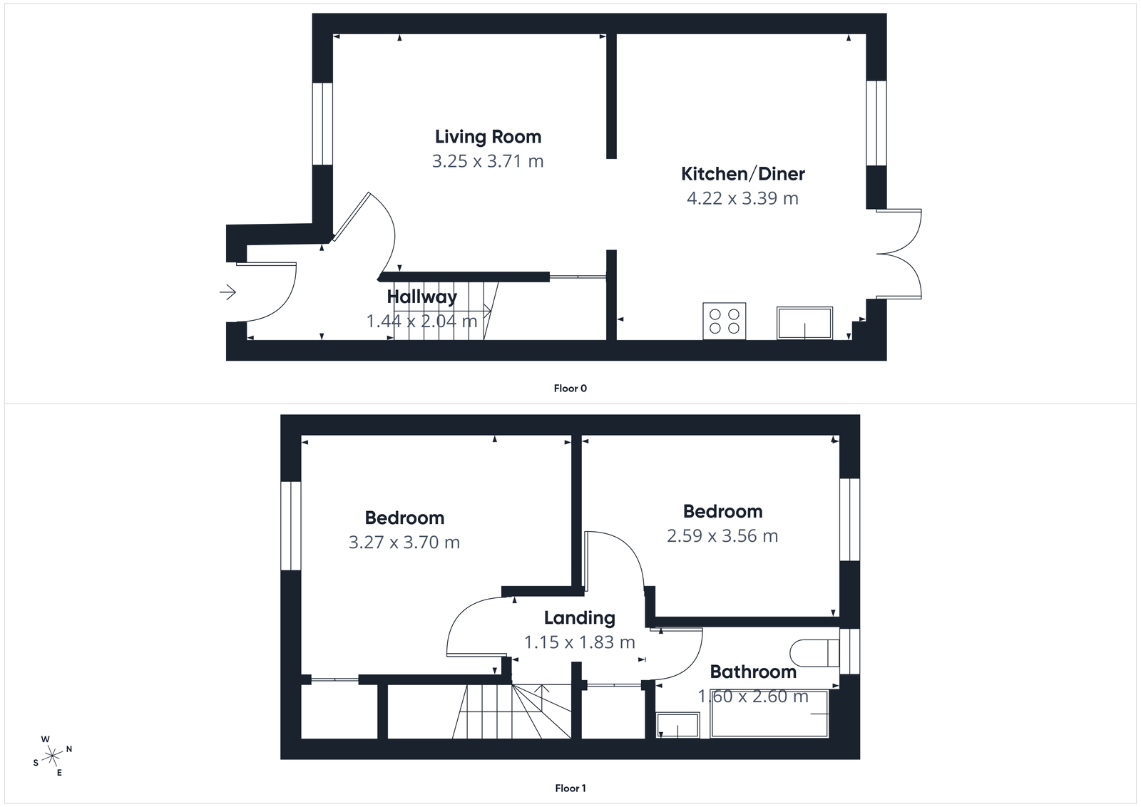 8, Allsopp Close, Newnham floorplan