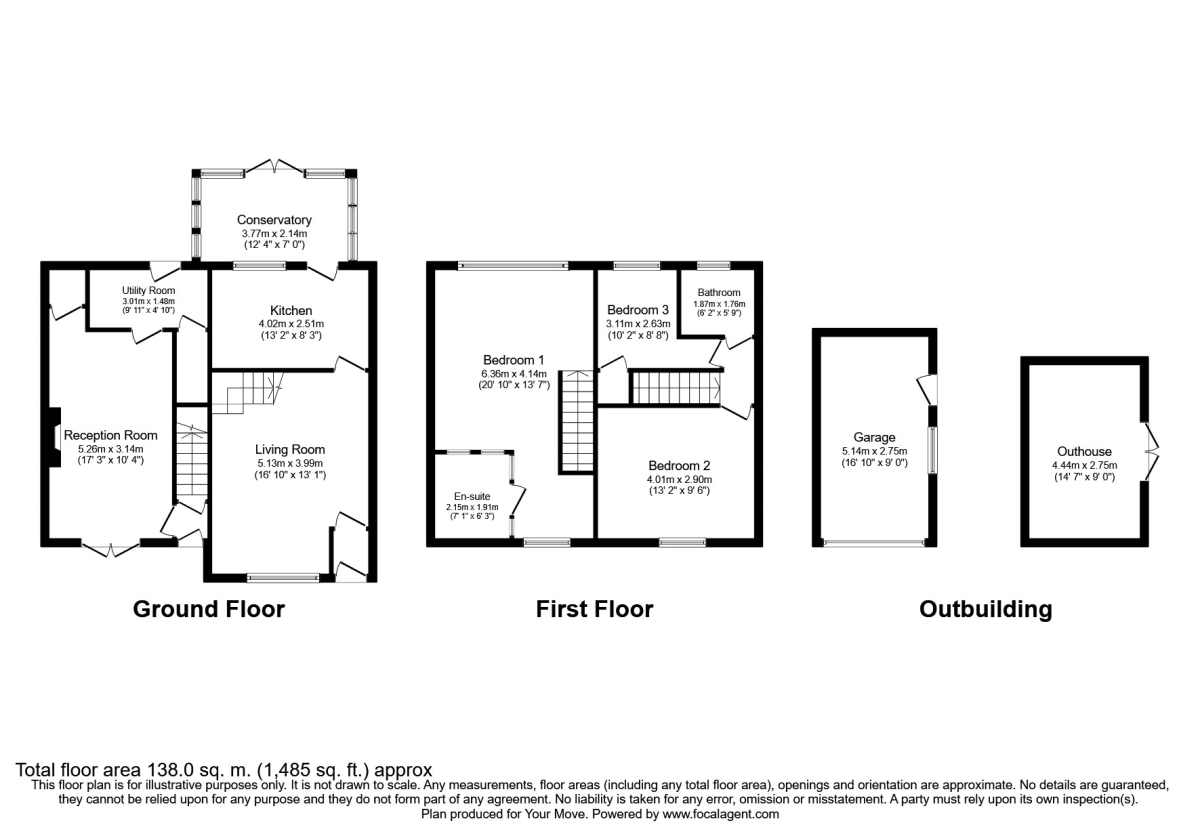 50, Ellerby Avenue, Manchester floorplan