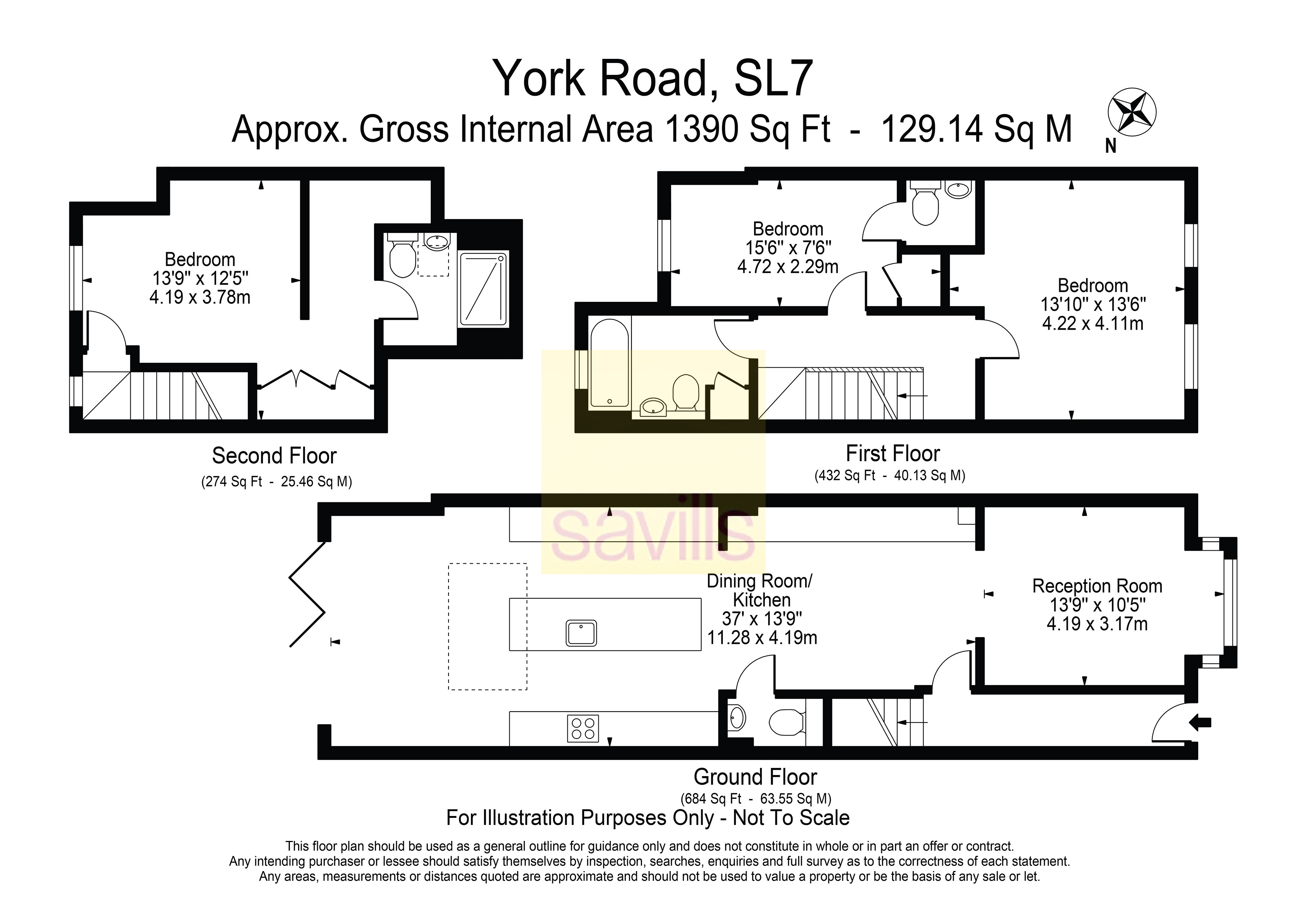 26, York Road, Buckinghamshire floorplan
