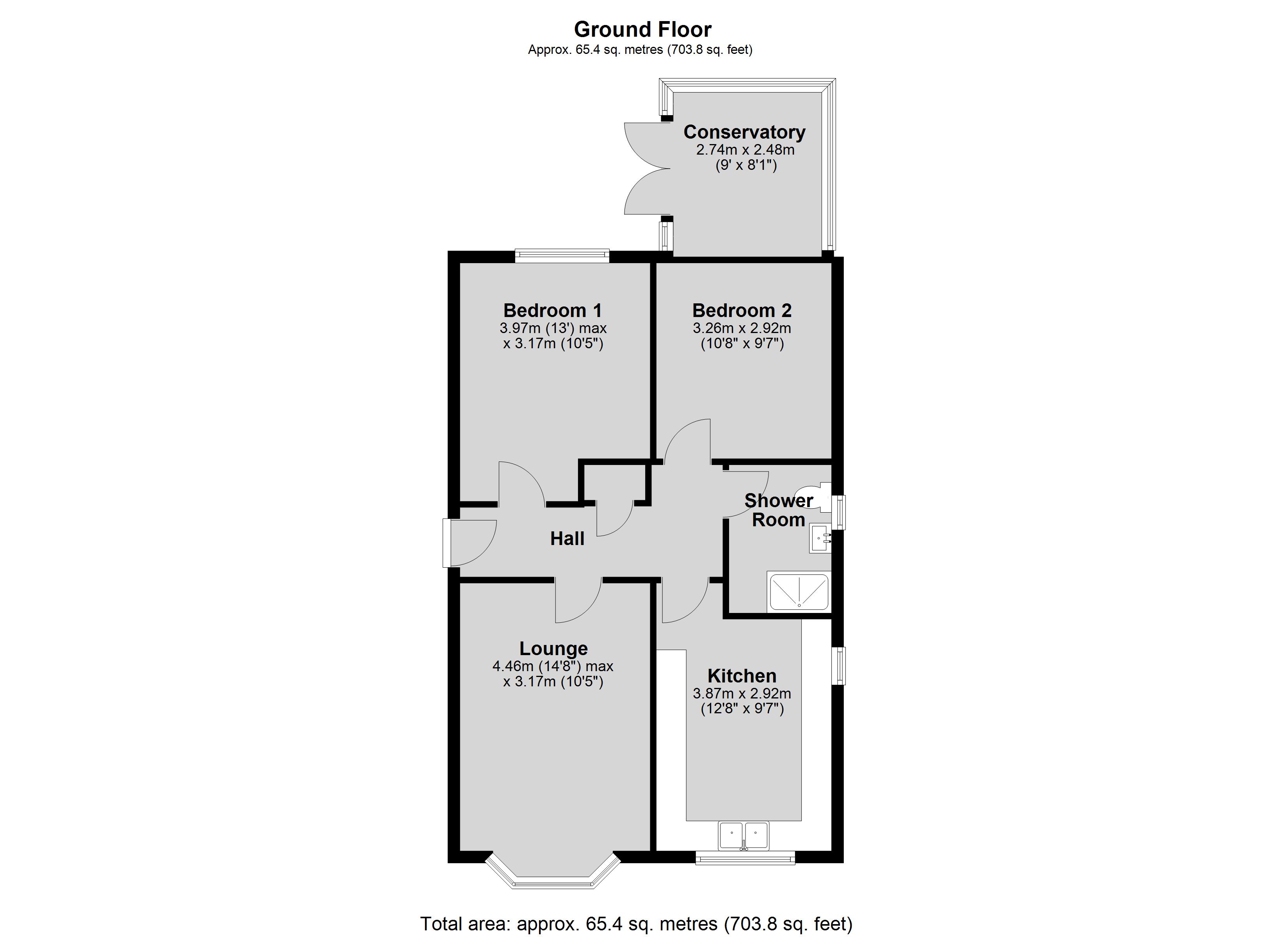 8, Ropewalk, Market Rasen floorplan