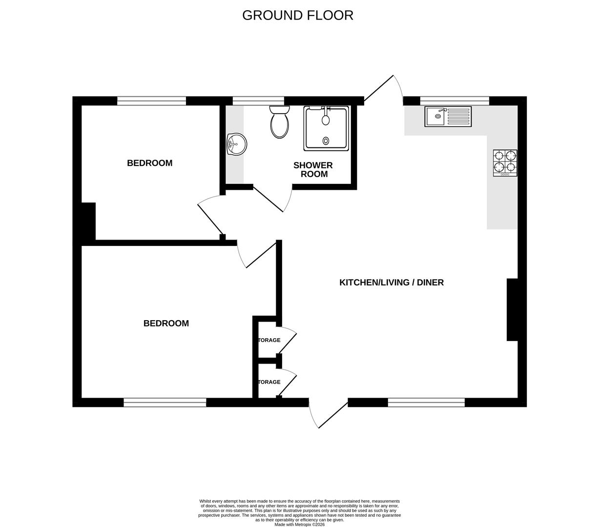 41, Balmoral Road, King's Lynn floorplan