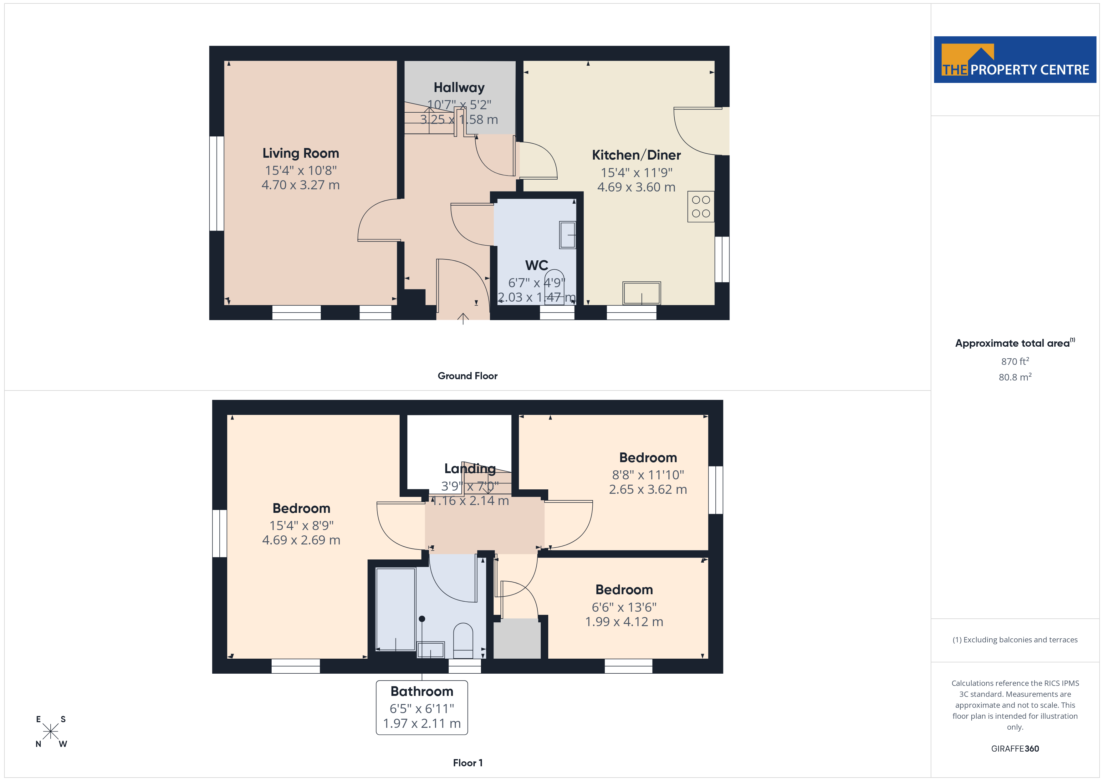 118, Manor Road, Gloucestershire floorplan