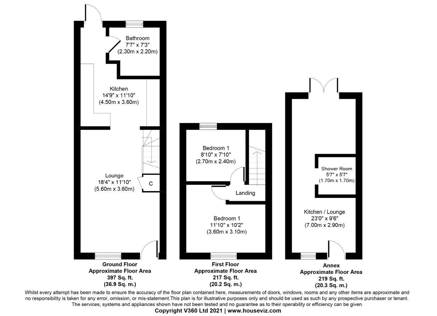 12, Victoria Terrace, St Ives floorplan