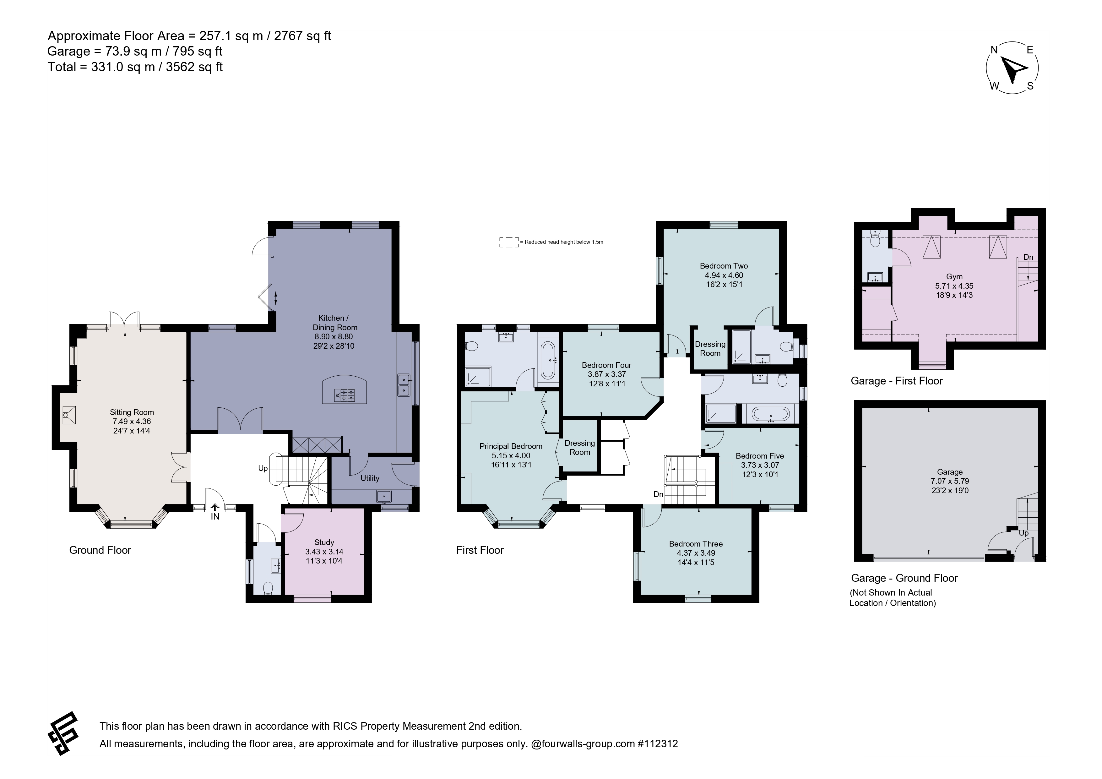 6, Vawser Crescent, Cambridgeshire floorplan