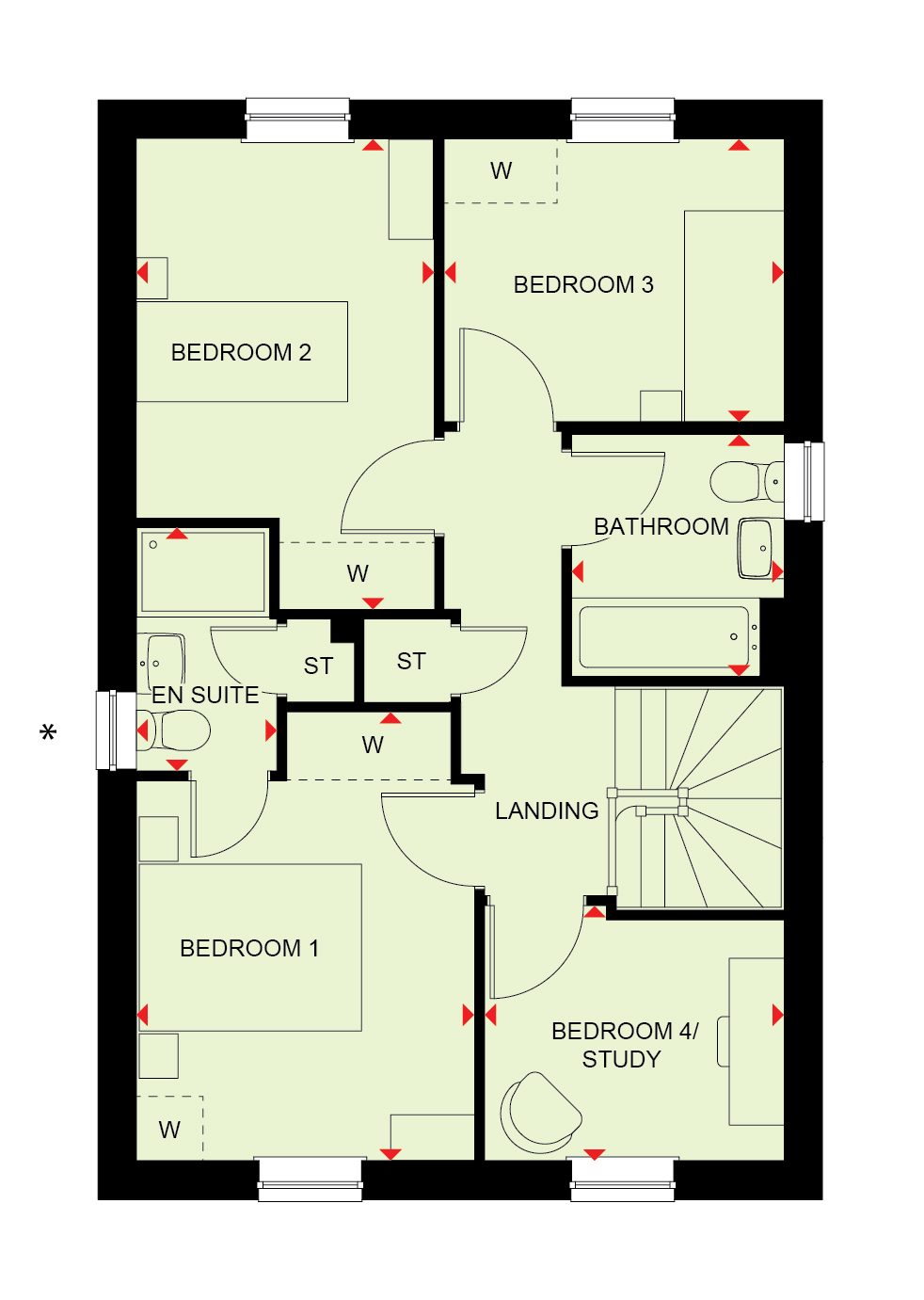 H93656, London Road, Kelvedon floorplan