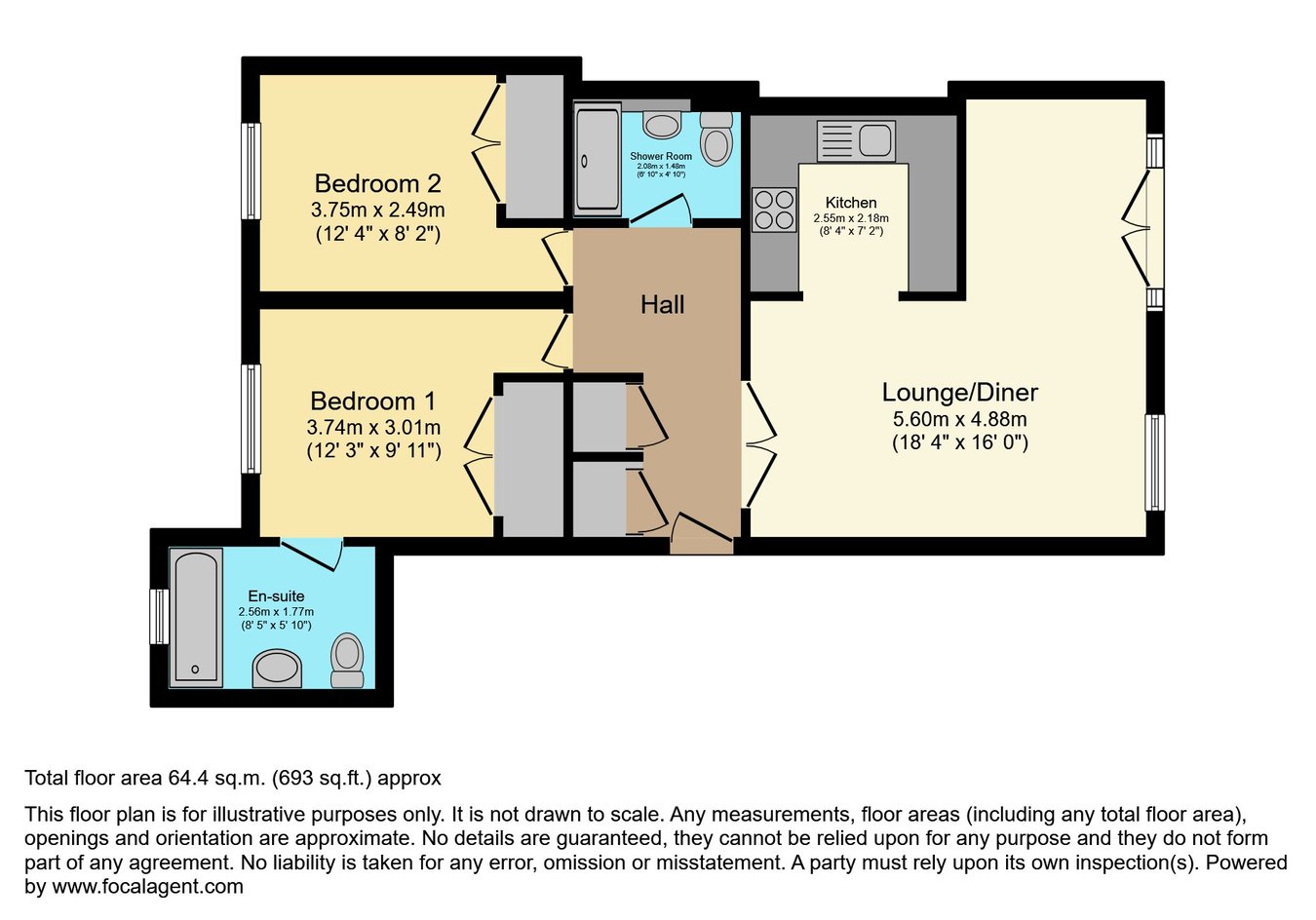 Berkley Court, Berkley Street, Birmingham floorplan