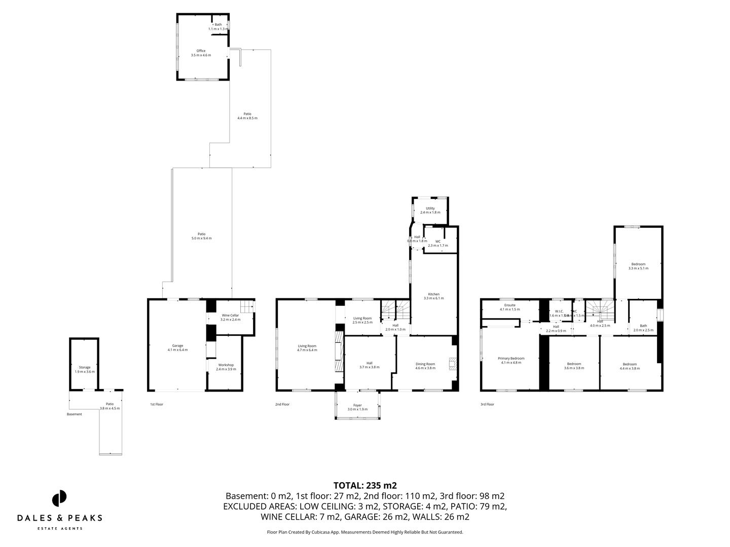 Fern Cottage, Lumb Lane, Matlock floorplan