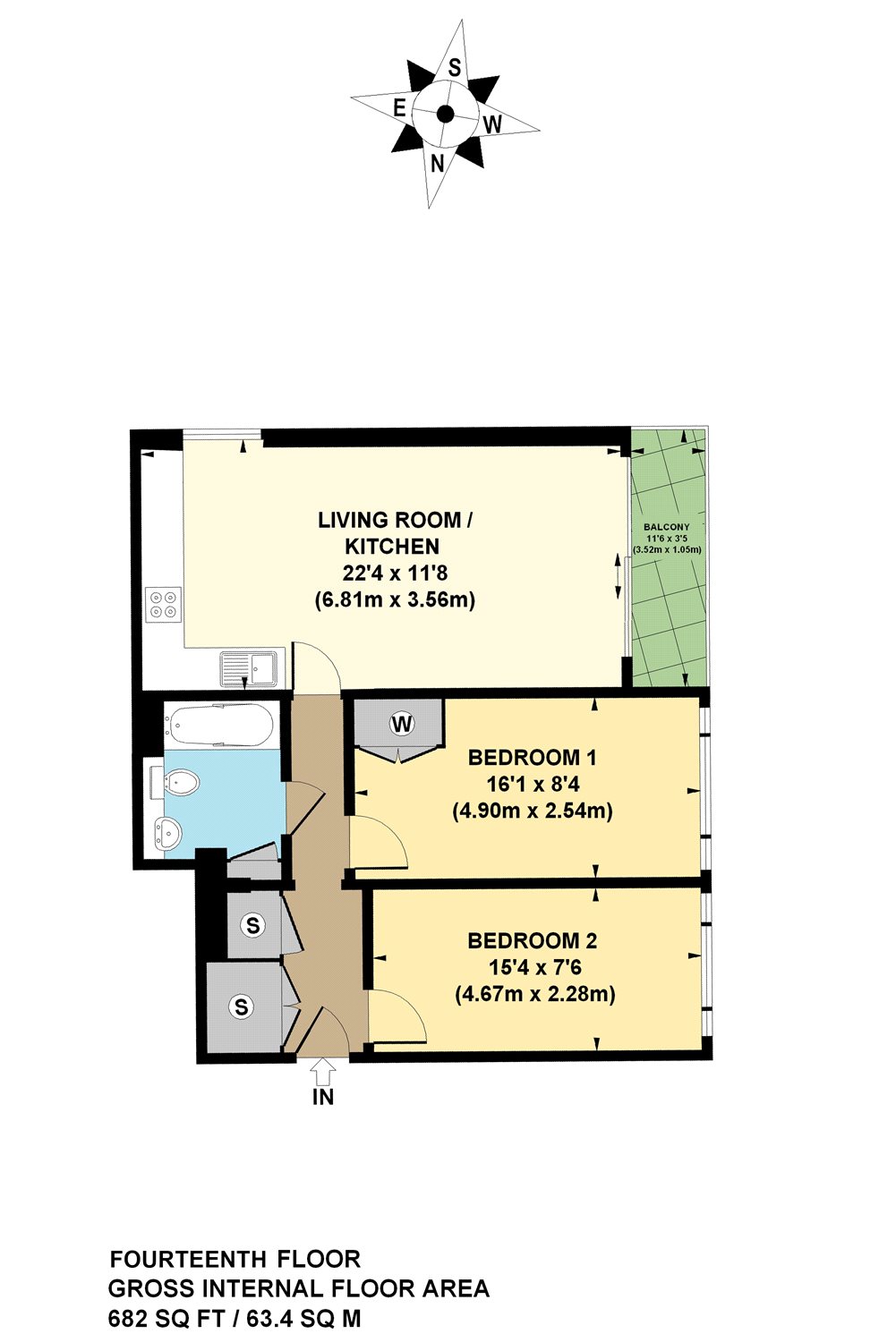 2 Bedrooms Flat to rent in Mallard Point, 6 Rainhill Way, London E3