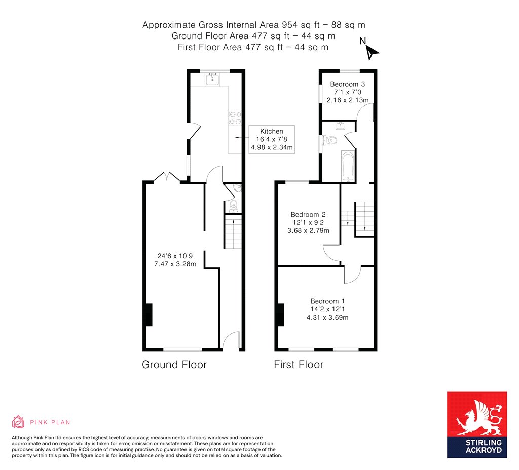 17, Bollo Lane, London floorplan