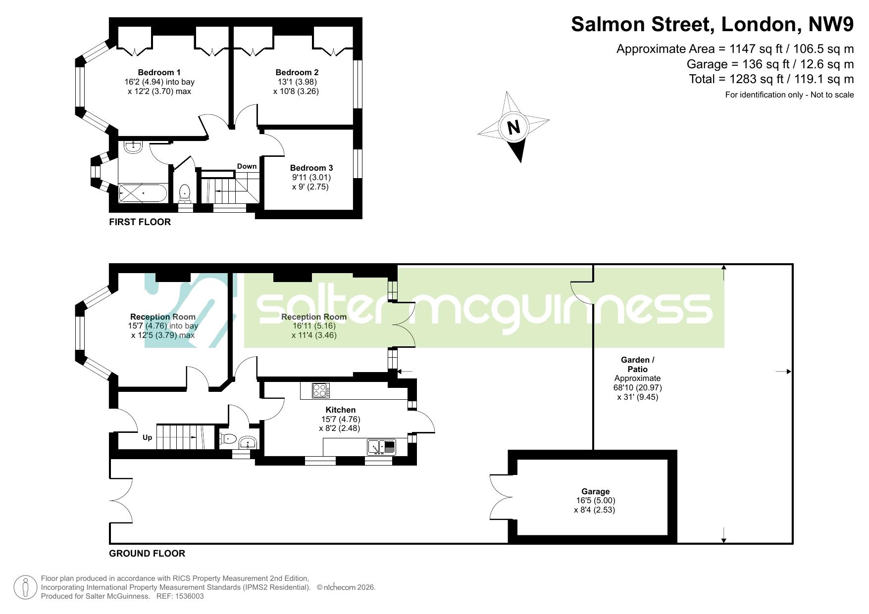 Salmon Street, Kingsbury floorplan