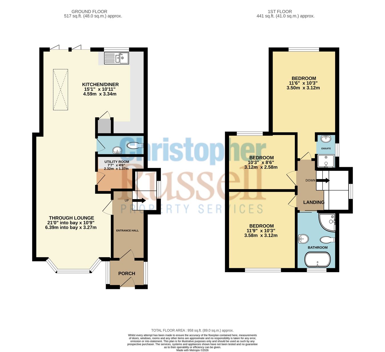 2, Ridgeway West, Sidcup floorplan