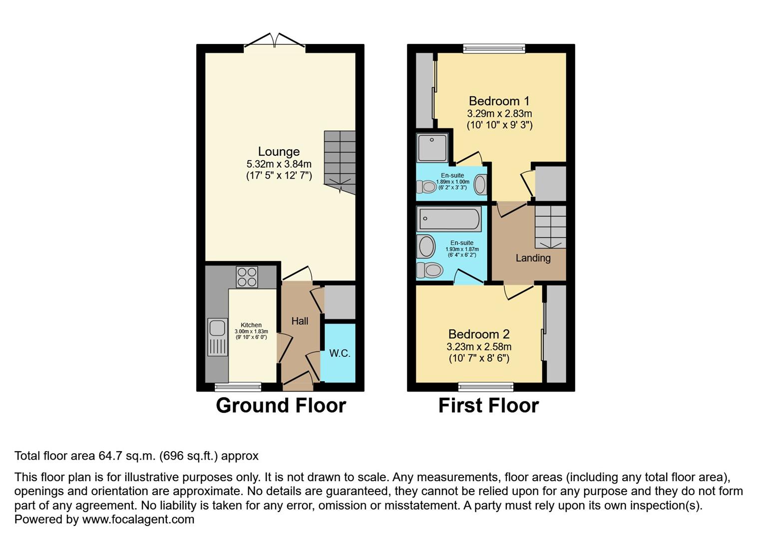 2 bed semidetached house for sale in Pumphouse Close, Hawkesbury