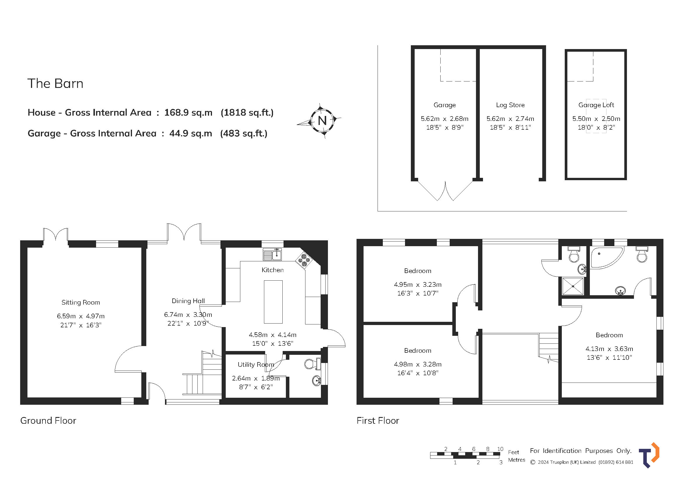 The Barn,, George Street, Kent floorplan