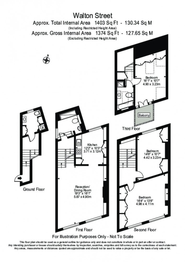 3 Bedrooms  to rent in Walton Street, Knightsbridge SW3