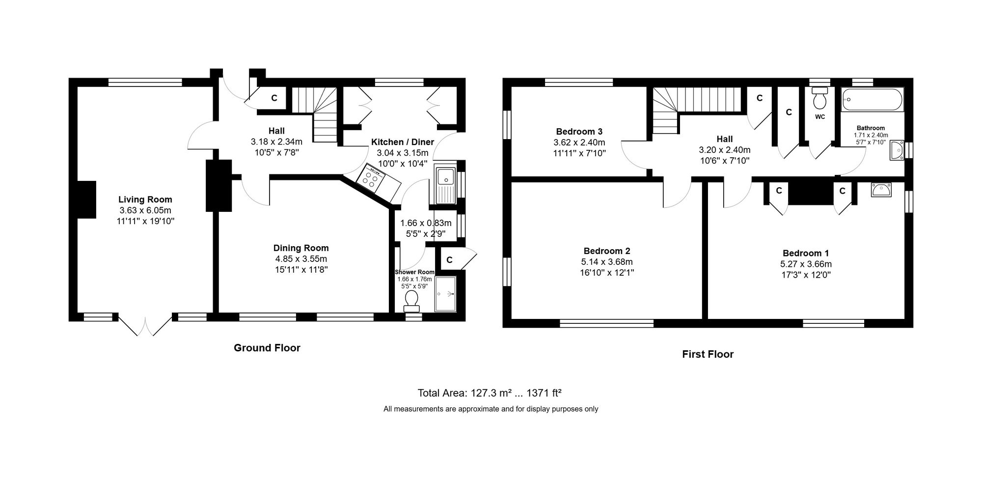 12 Sunset View, Barnet floorplan