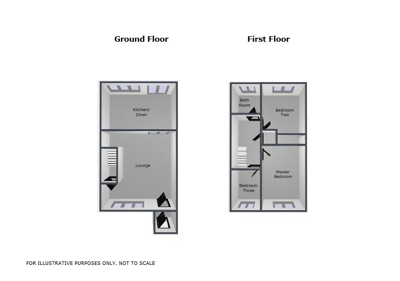 3 Bedrooms Terraced house for sale in Russett Close, Burntwood WS7