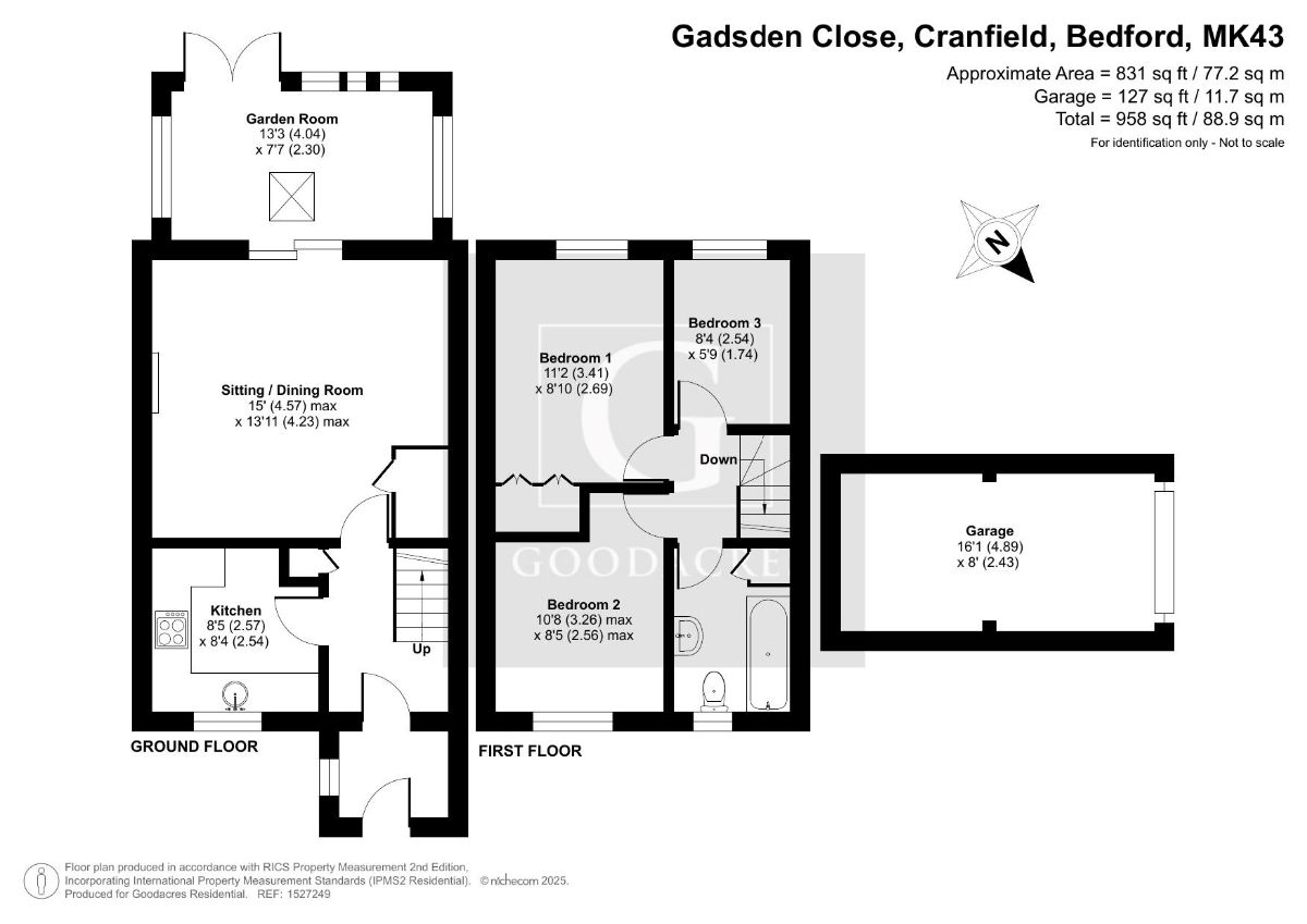 20 Gadsden Close, Bedford floorplan