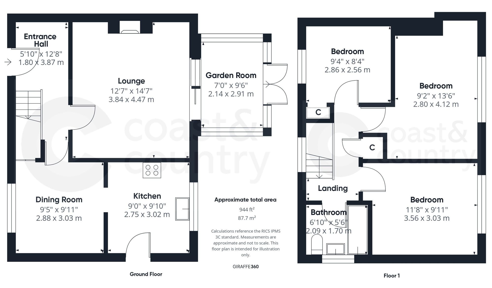 2 Moorland View, Newton Abbot floorplan