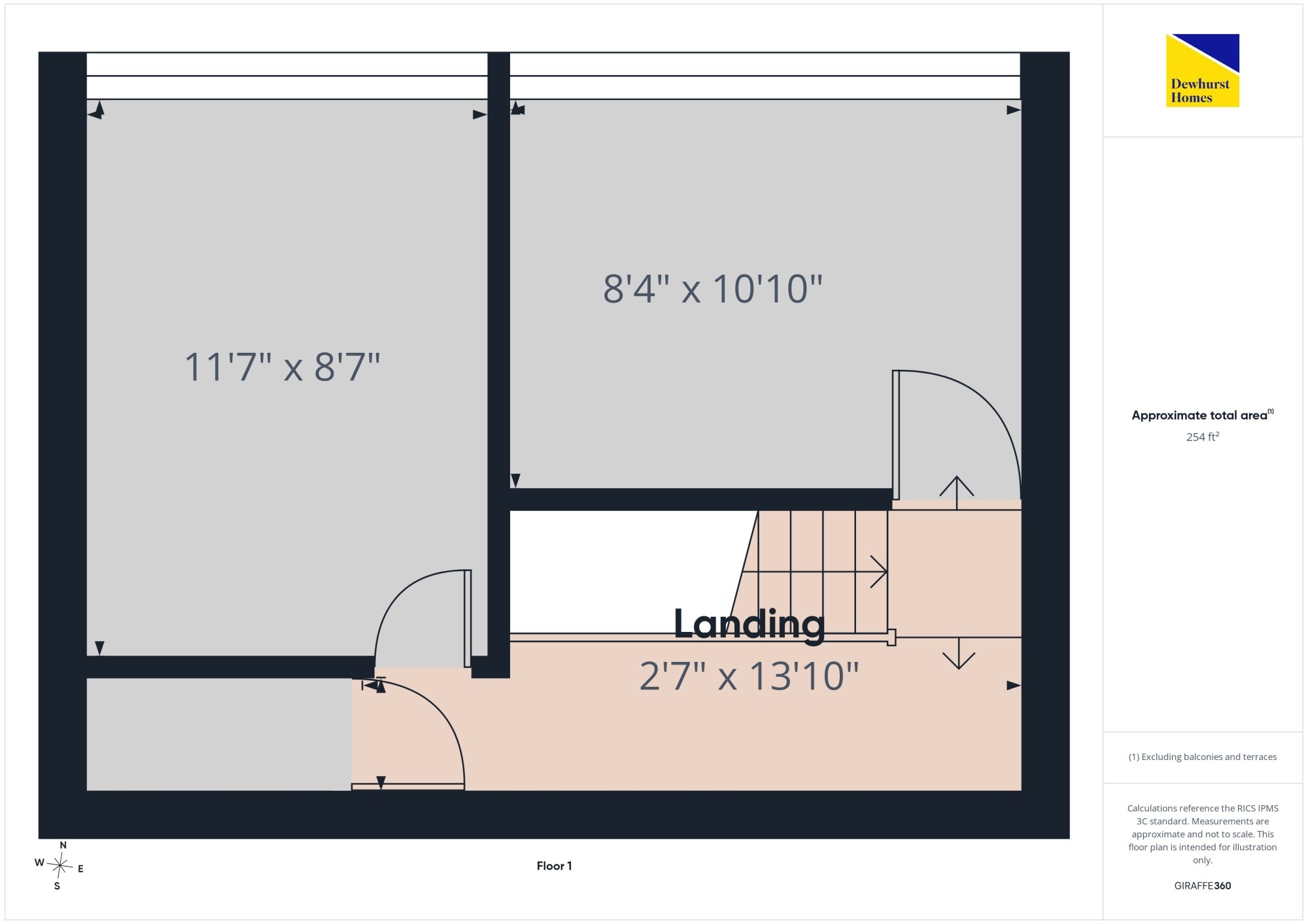 53, Great Gill, Preston floorplan