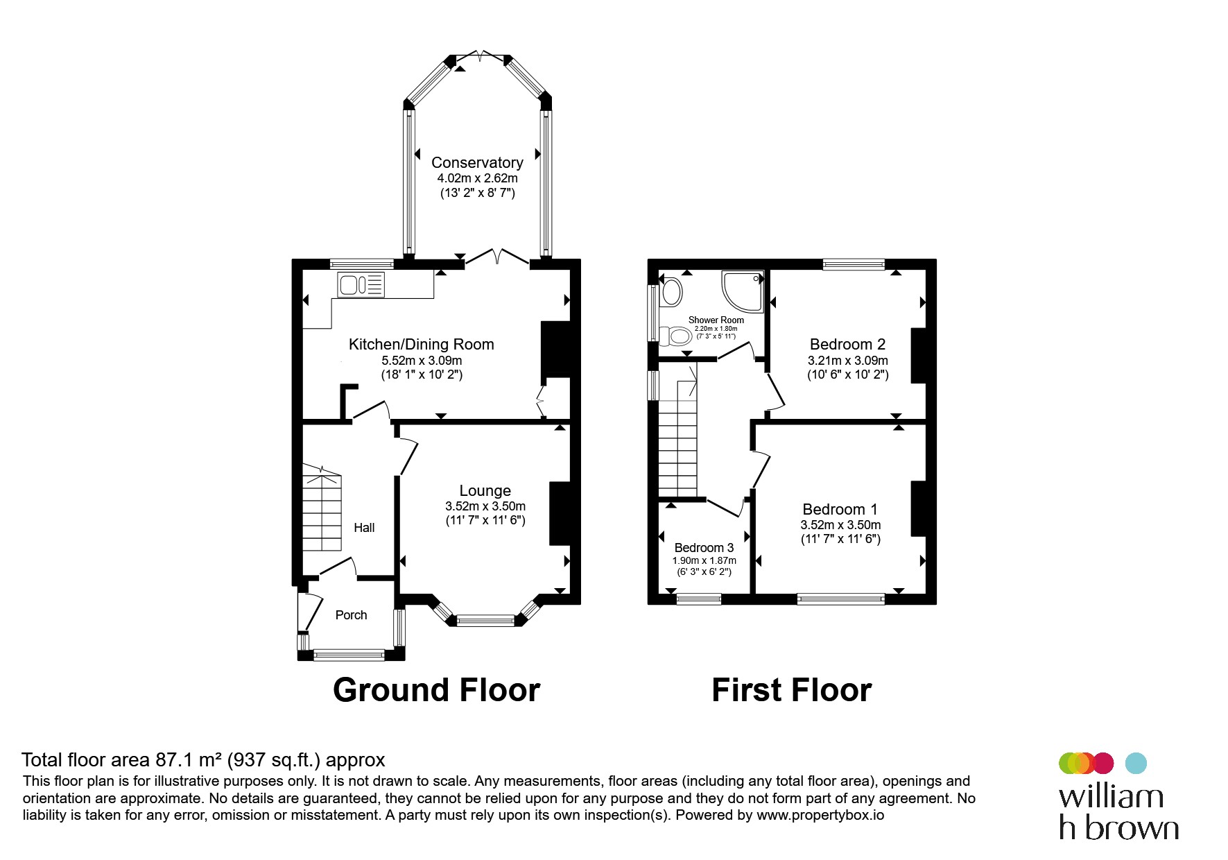 45, Mansfield Road, CHESTERFIELD floorplan